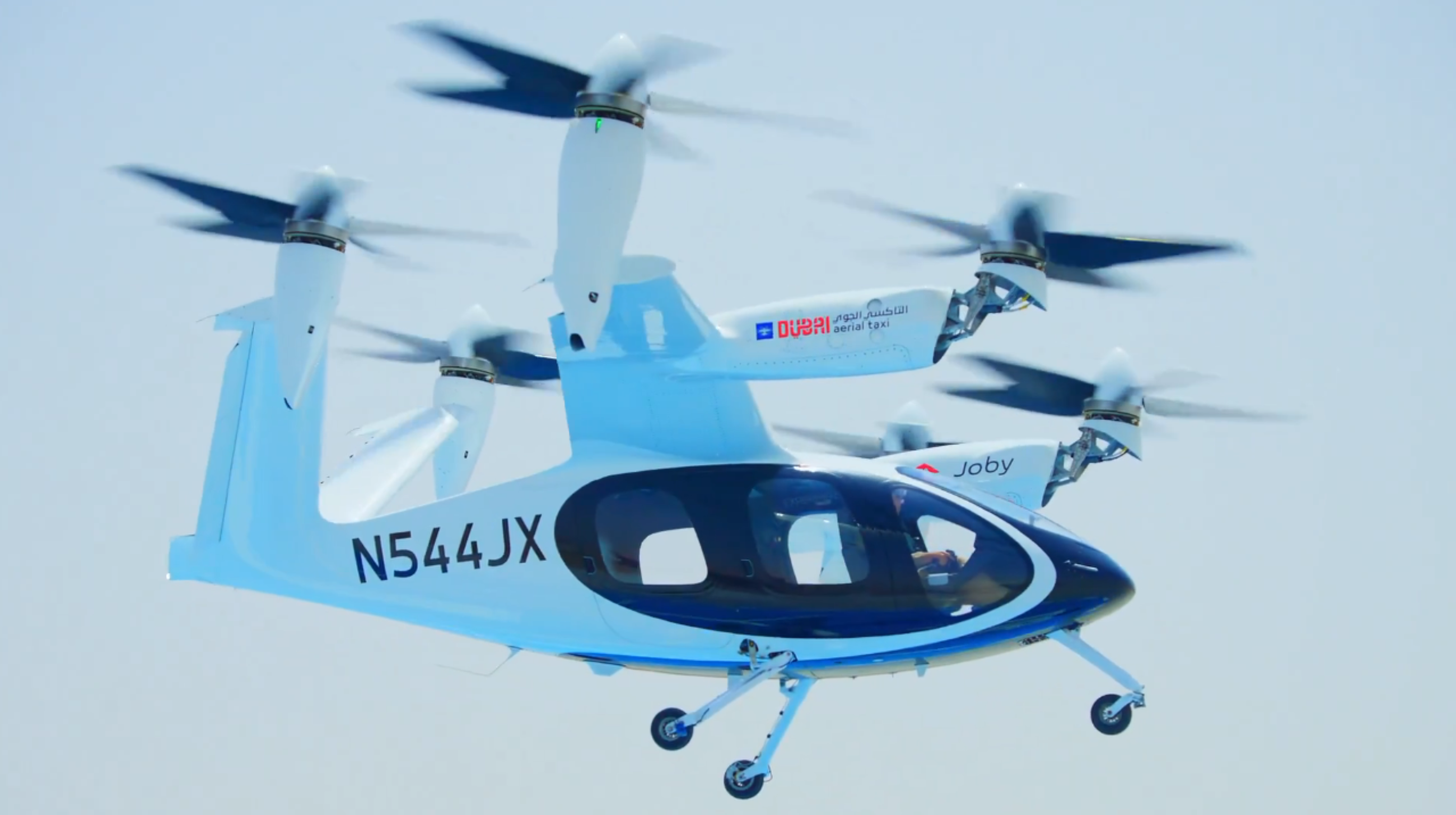 Video: Hamdan announces success of the first test flight of aerial taxi in Dubai