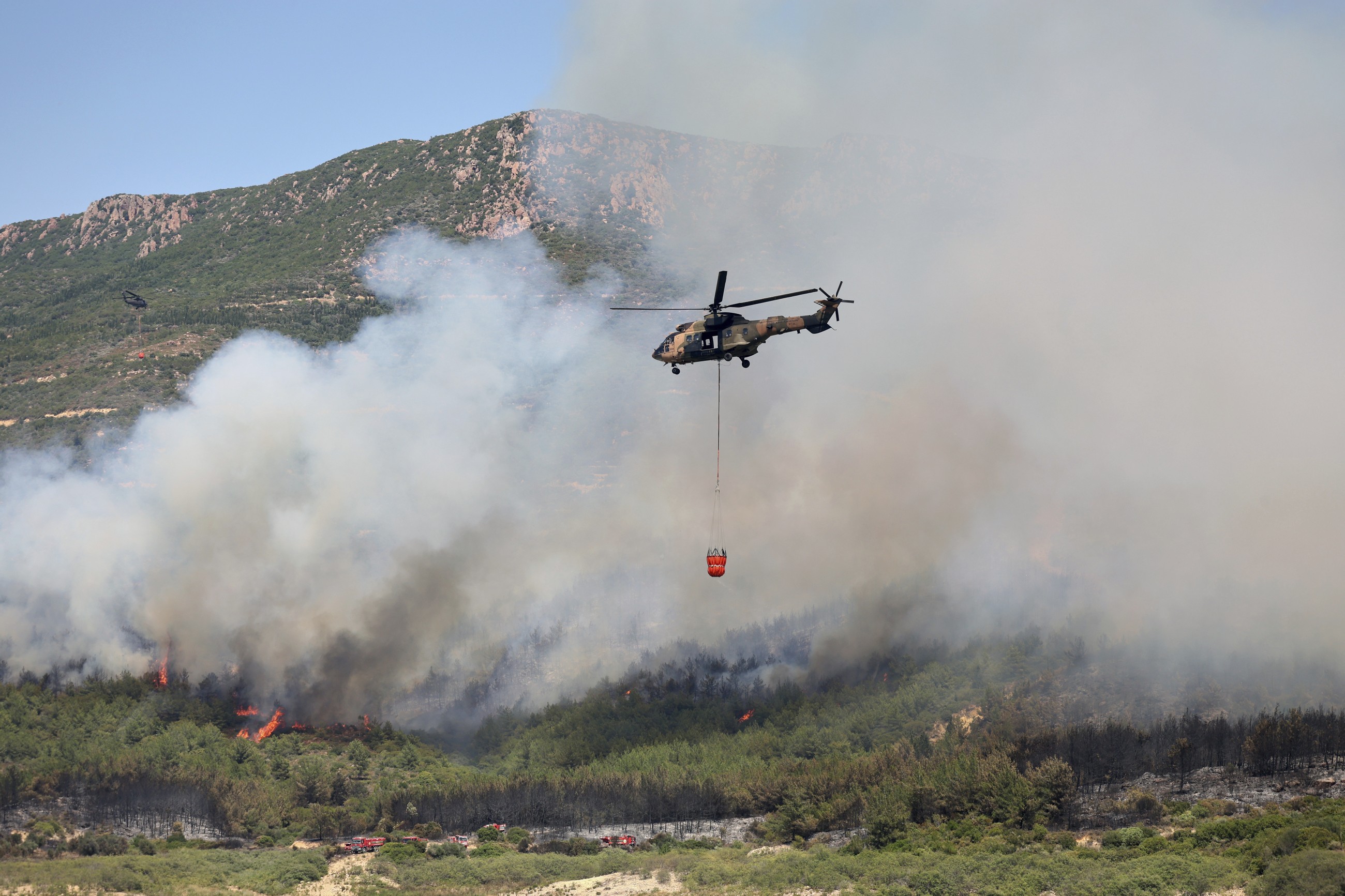 Turkey evacuates over 50,000 people from regions affected by wildfires