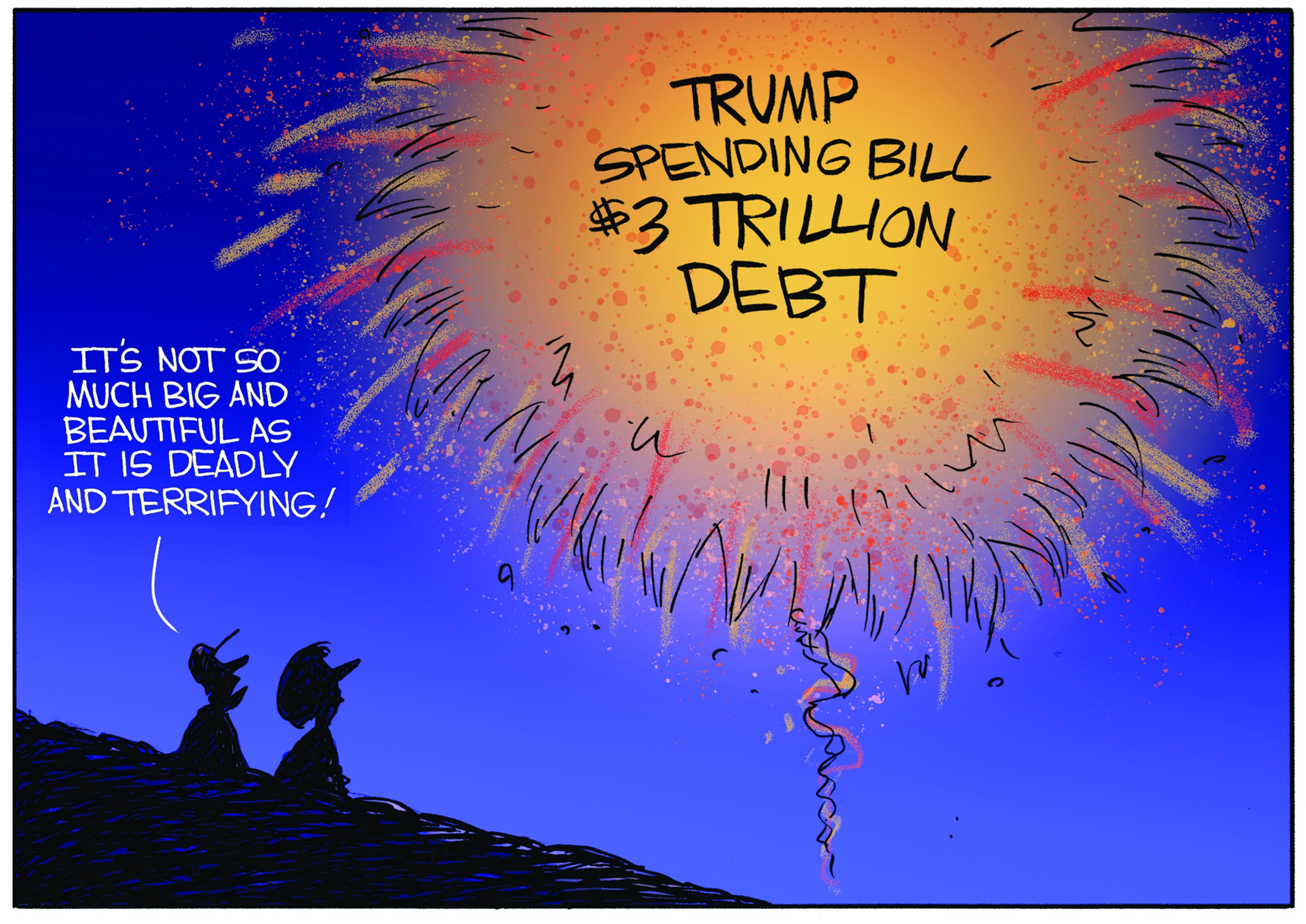 Big bad terrifying debt bill