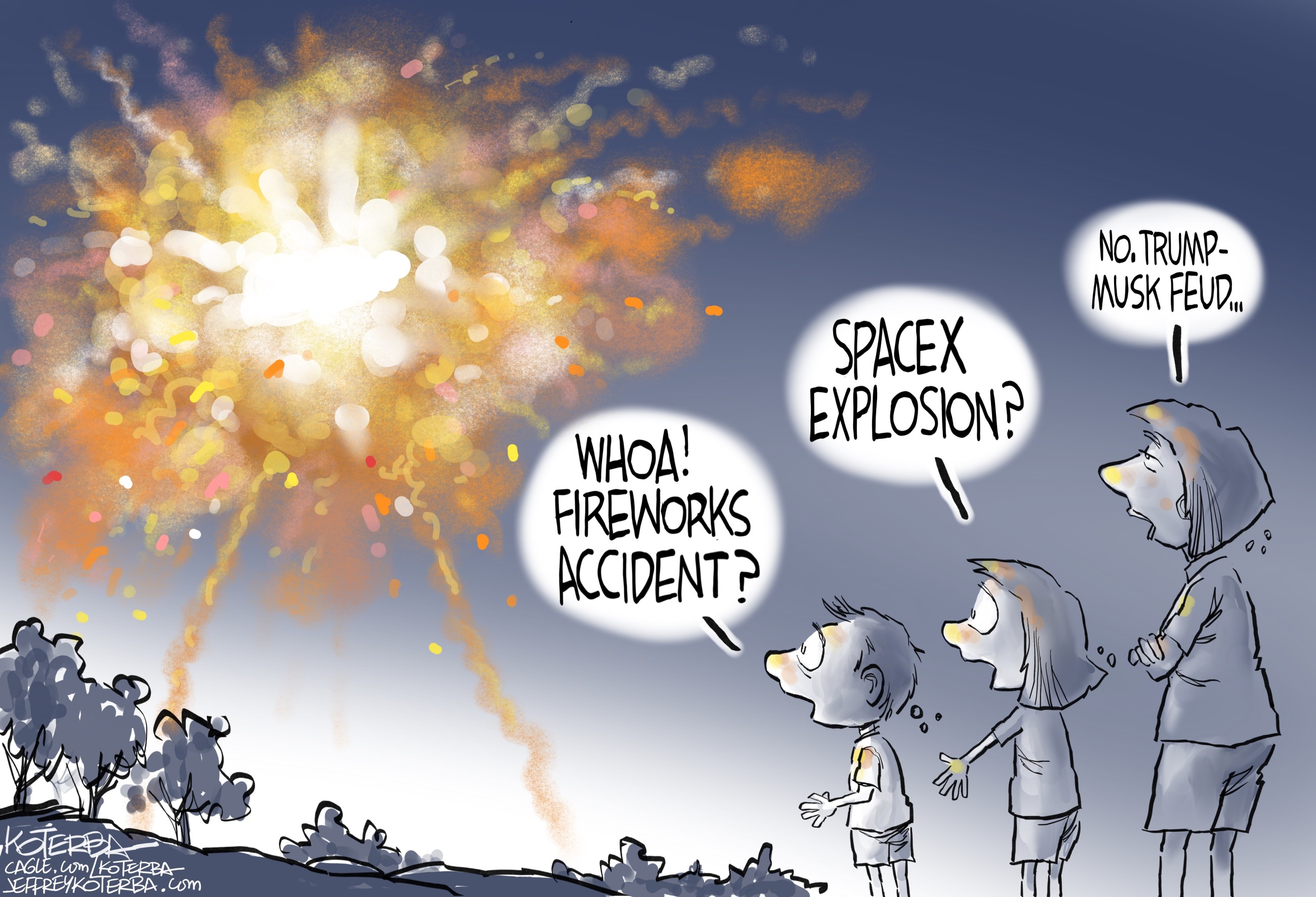 Trump-Musk feud