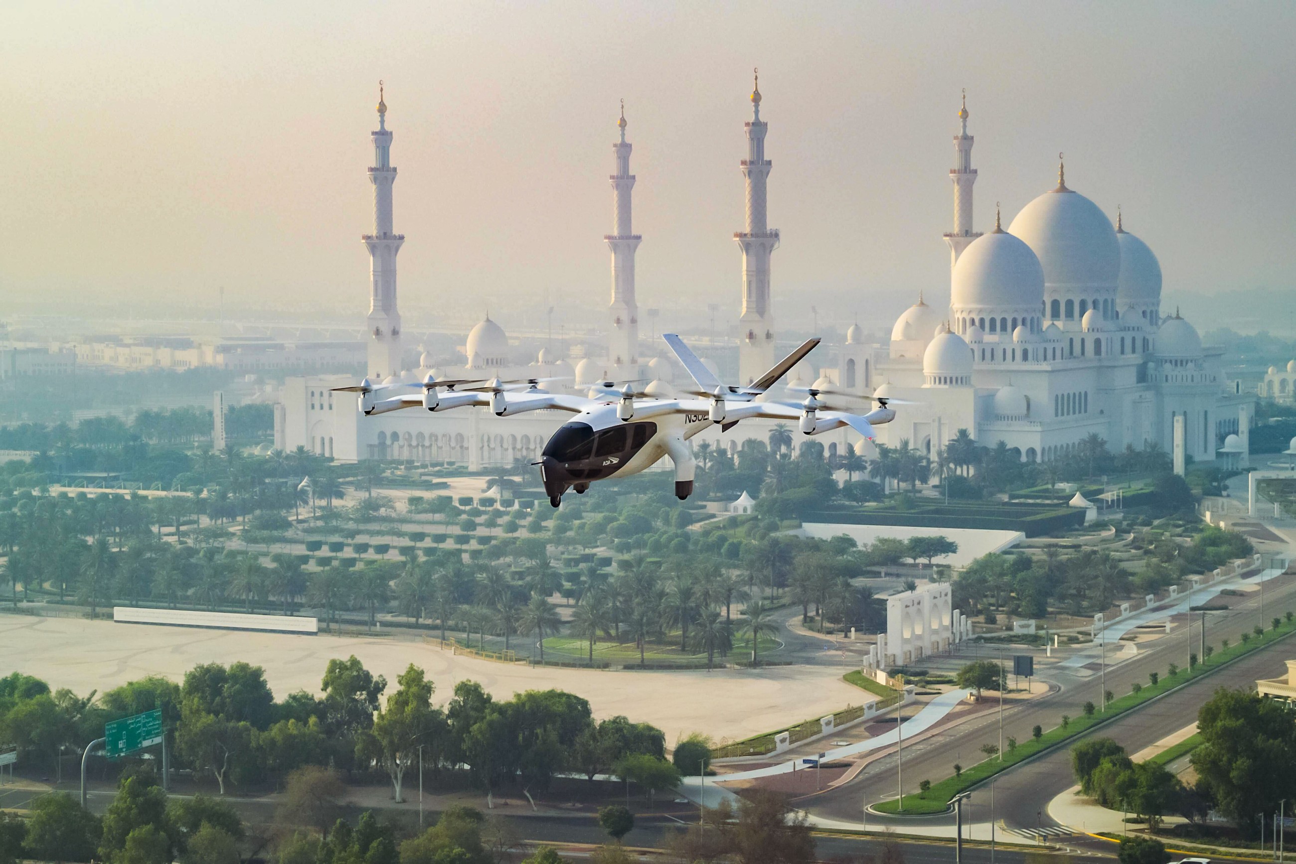 Abu Dhabi test flight sets stage for the launch of electric air taxis services