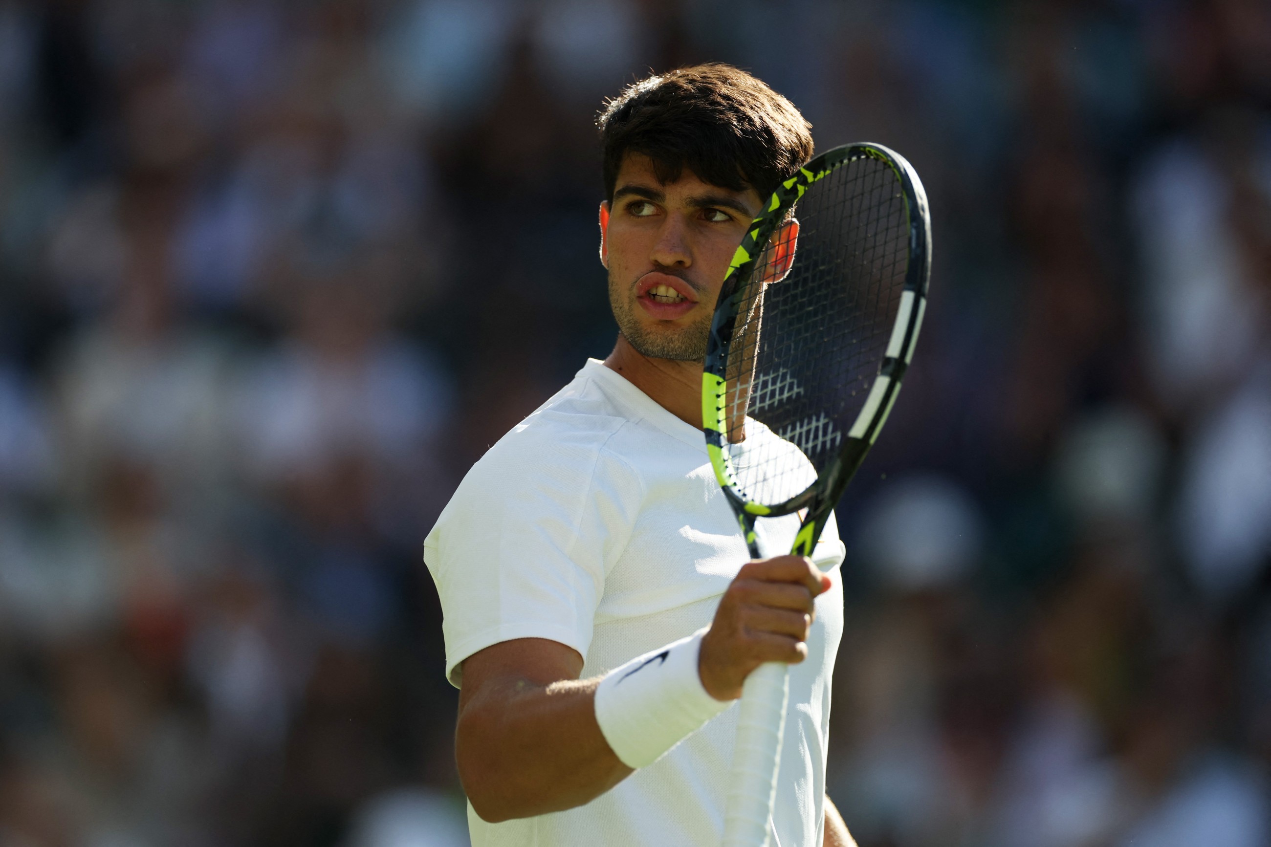 Ruthless Alcaraz ends Tarvet’s fairytale run at Wimbledon as Sabalenka sails