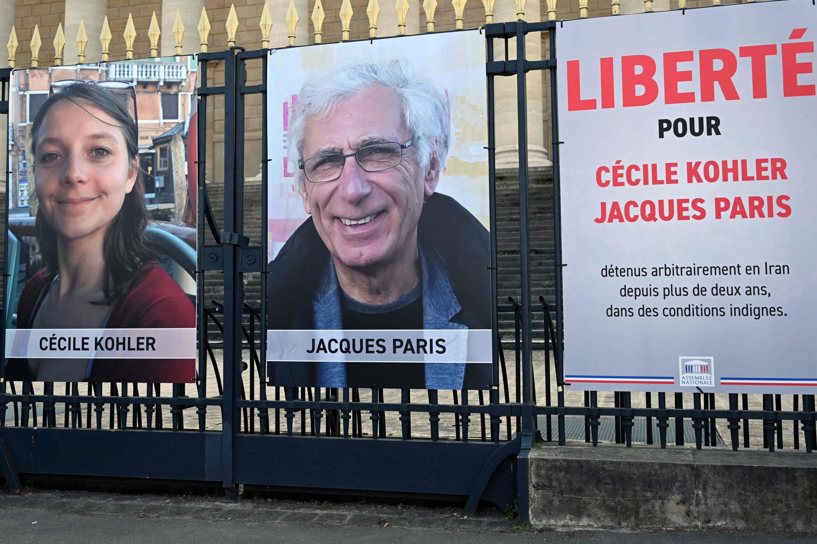 French detainees in Iran charged with spying for Israel