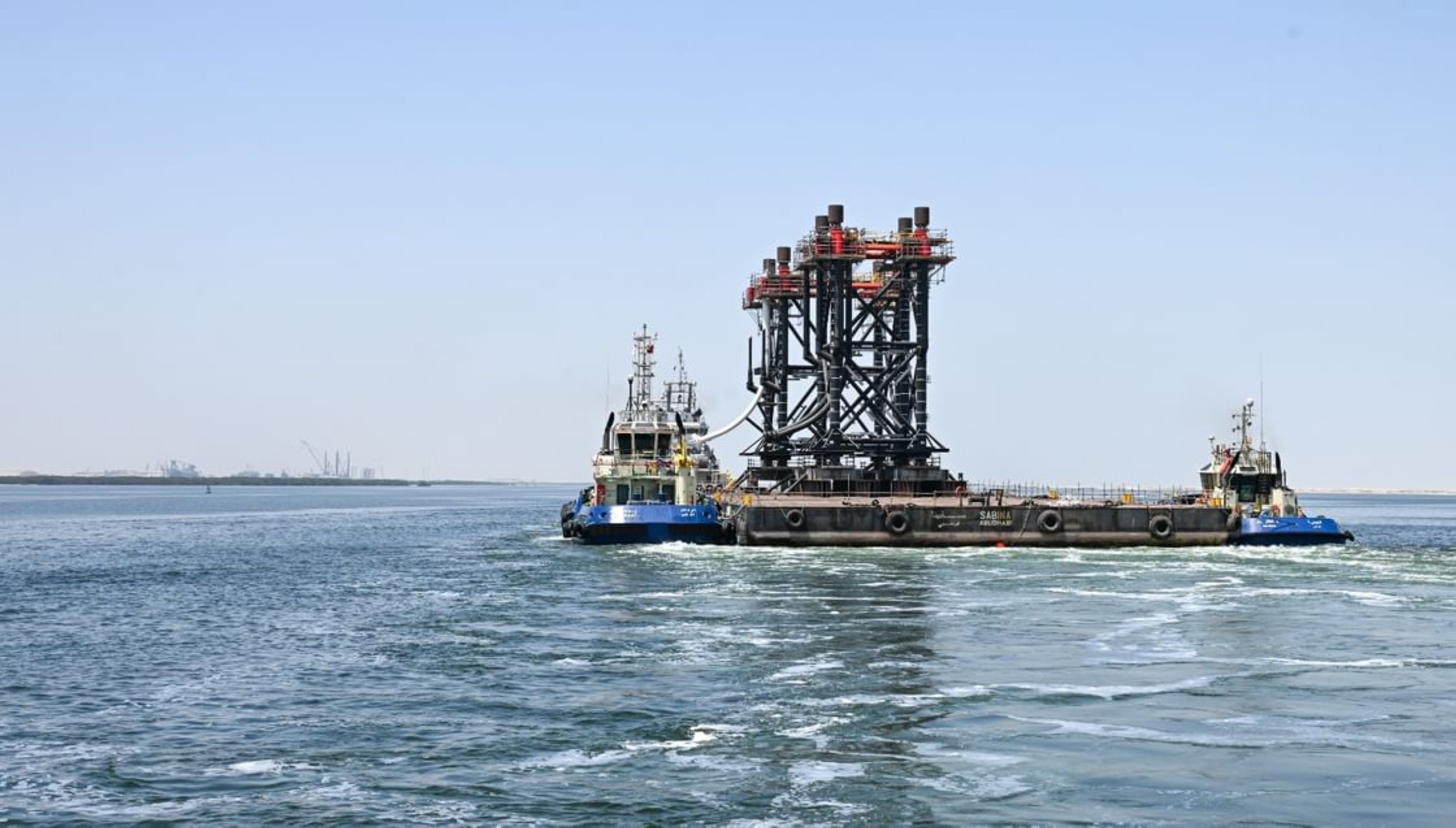 Adnoc’s Hail and Ghasha offshore gas mega-project achieves ‘sail-out’ milestone