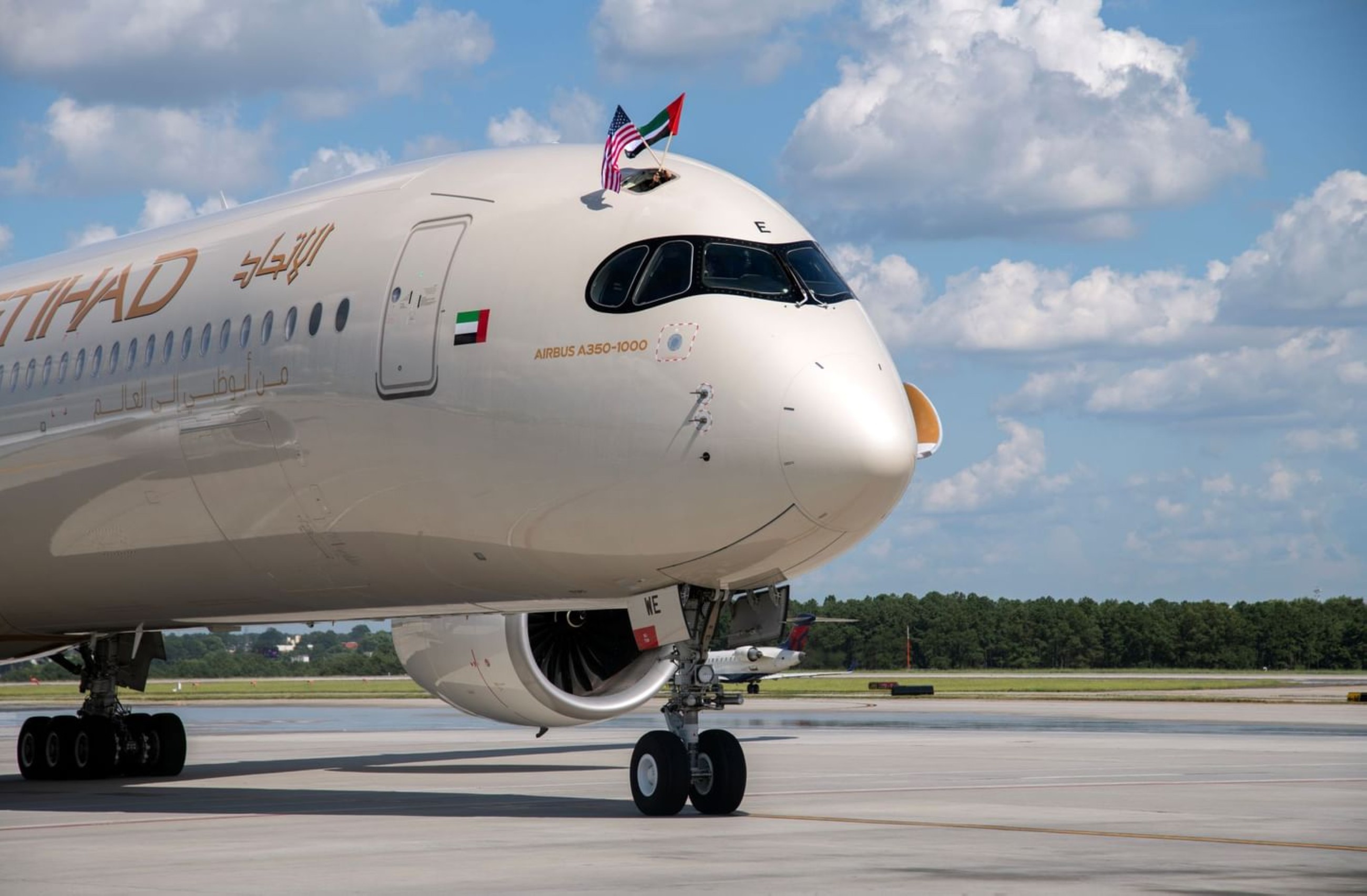 Etihad Airways celebrates first flight to Atlanta