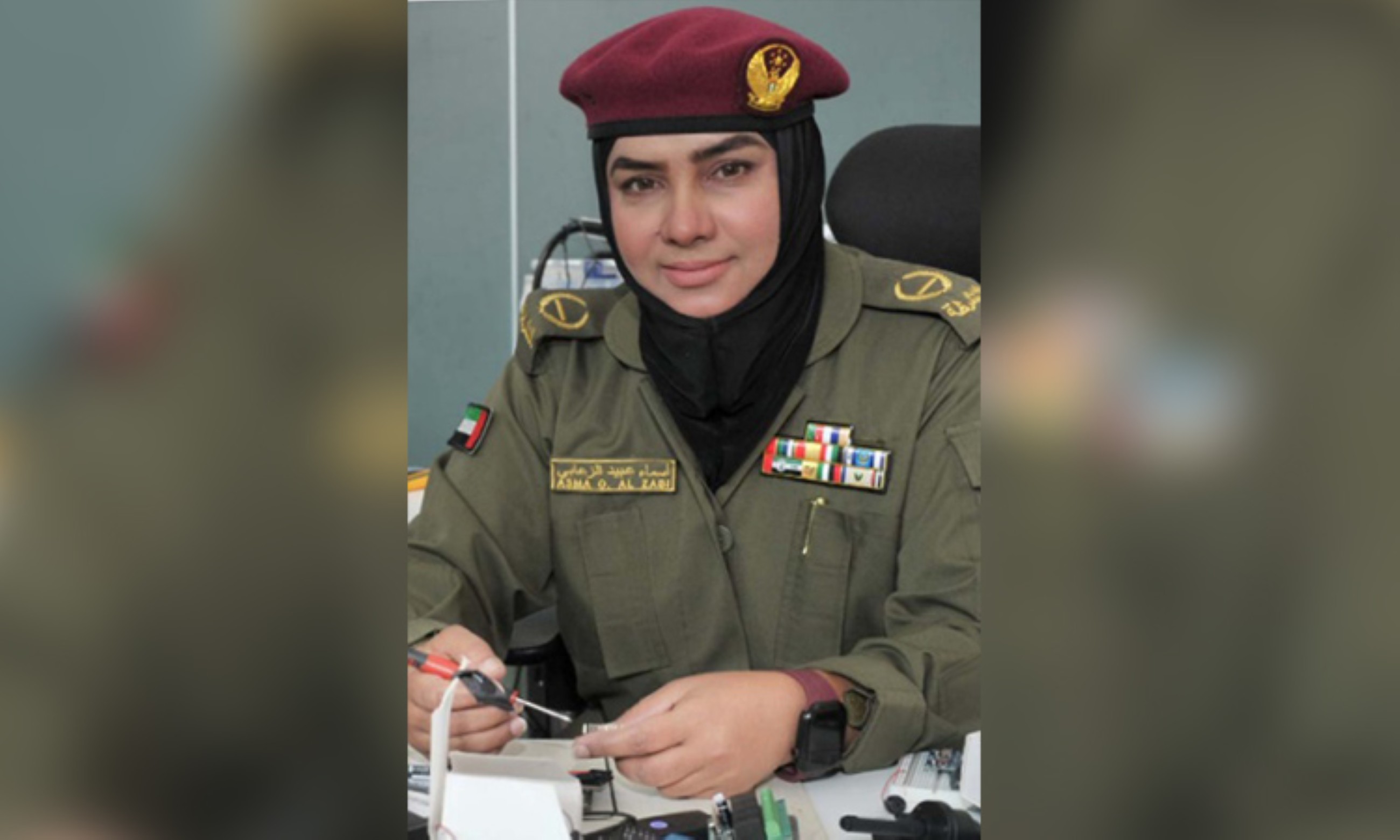 Meet UAE's first woman to work as ammunition and explosives technician