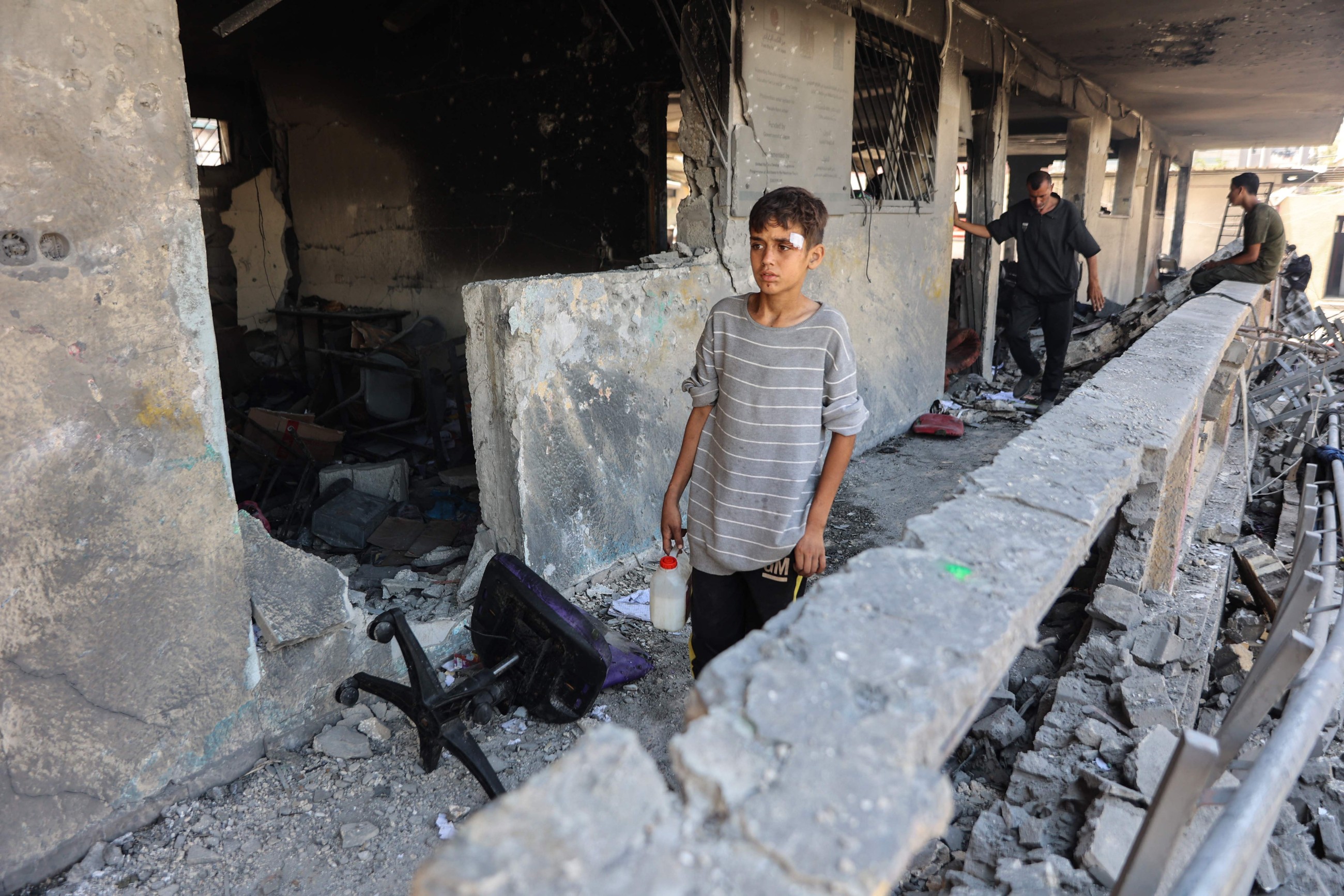 'This is not life:' Gazans reel from Israeli strike on school-turned-shelter