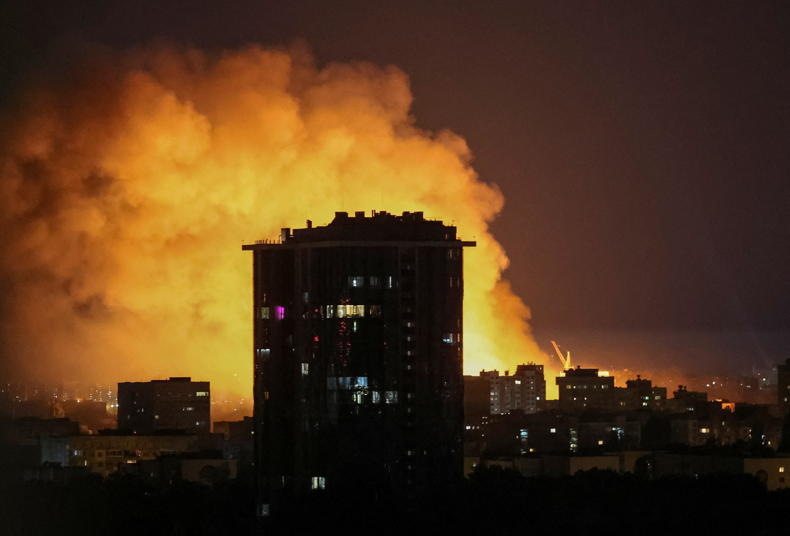 Russia hammers Kyiv in largest missile and drone barrage since war in Ukraine began
