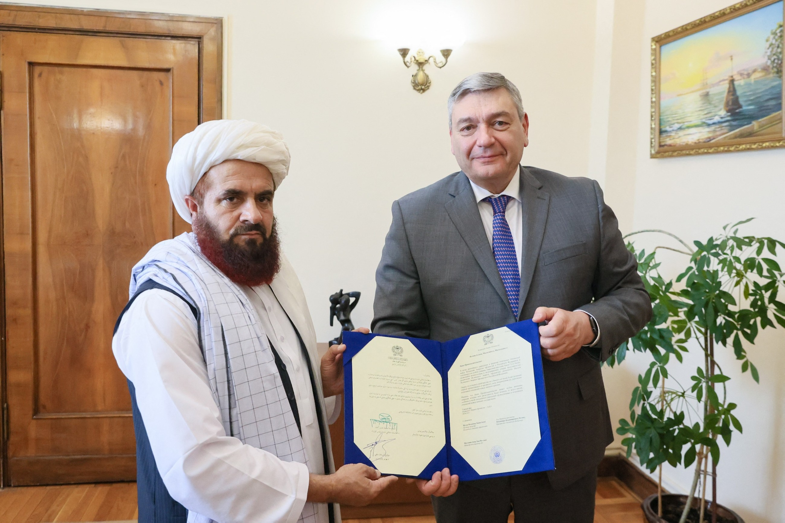 Russia becomes first state to recognise Afghan Taliban rule