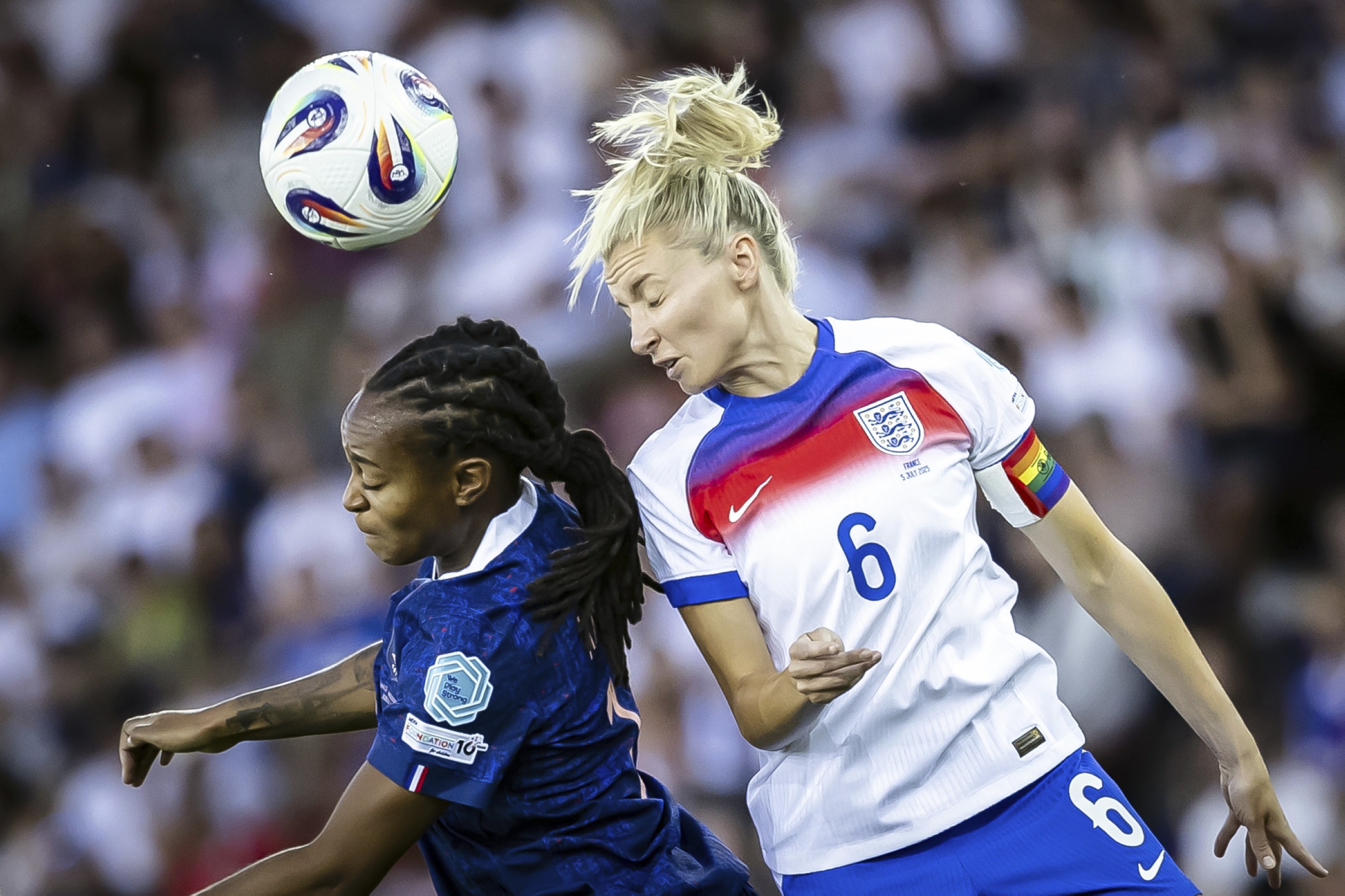 Hansen shoots Norway to brink of quarters, France pip England