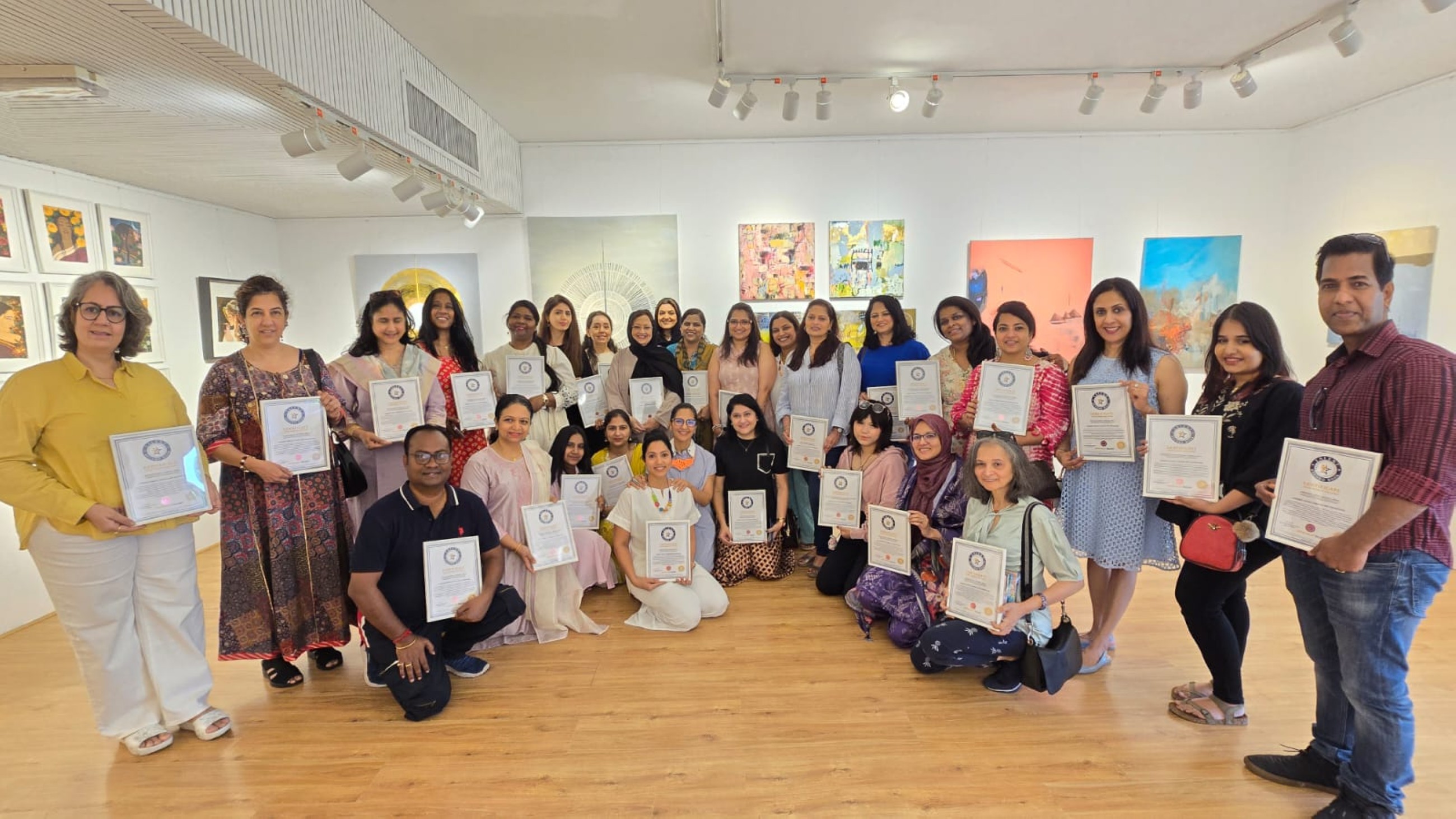 Small is beautiful: DIAC show hosts big art on little canvases
