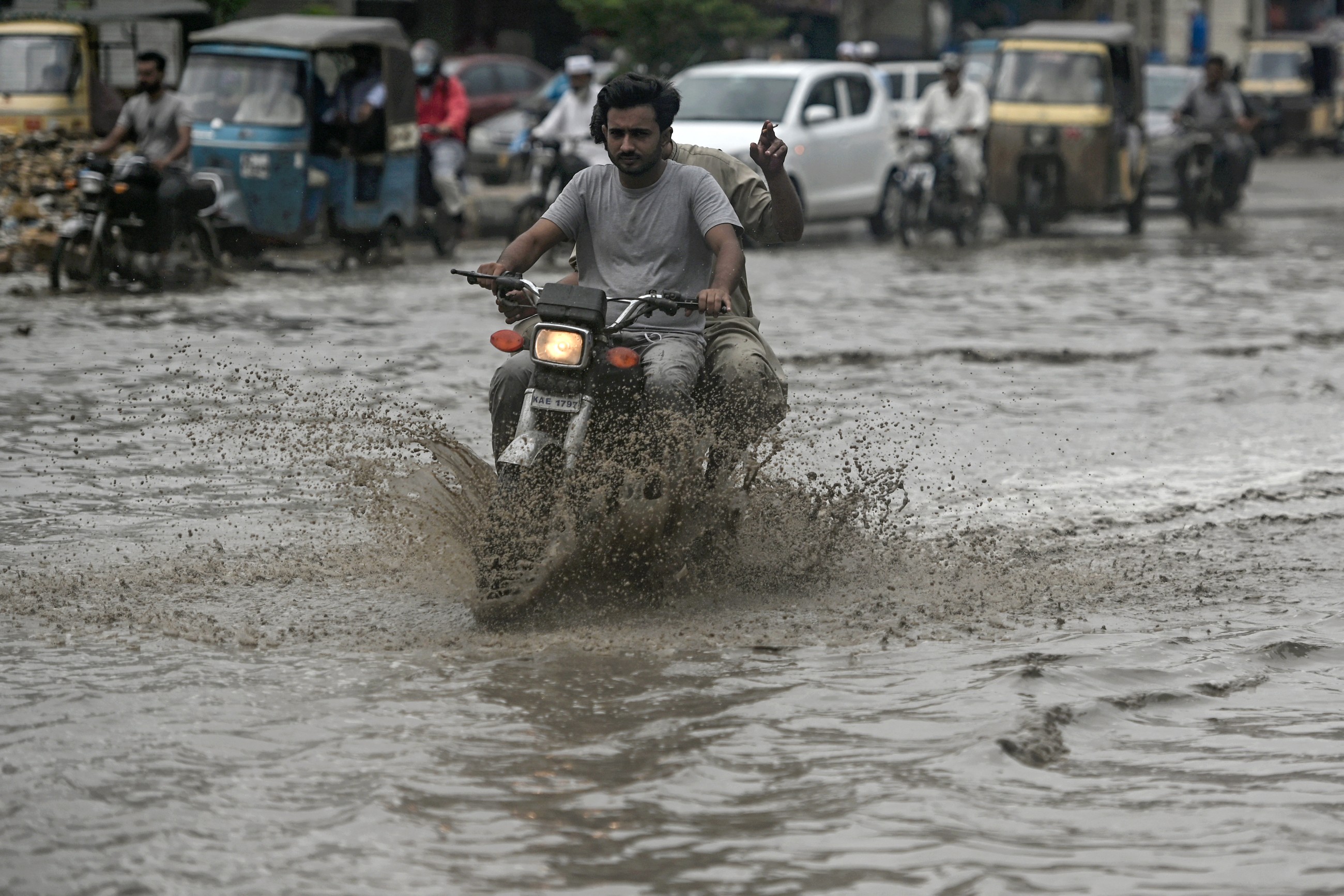 Red alert: Days of monsoon rain and flash floods kill at least 72 in Pakistan