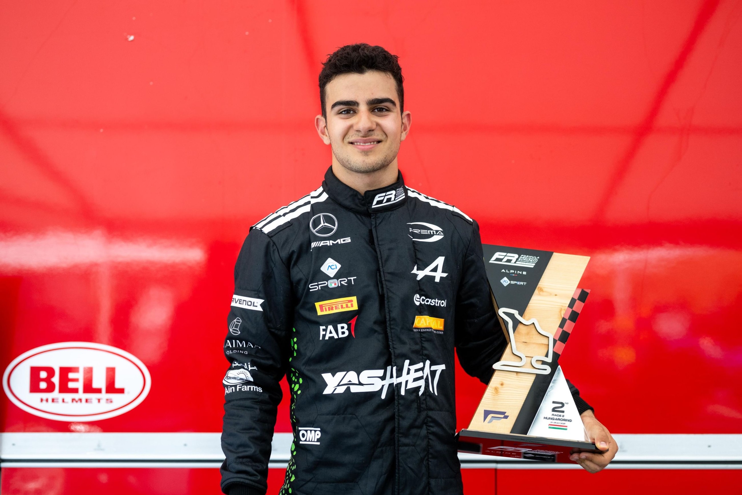 Emirati racing star Rashid Al Dhaheri shines bright with P2 finish in Hungaroring circuit