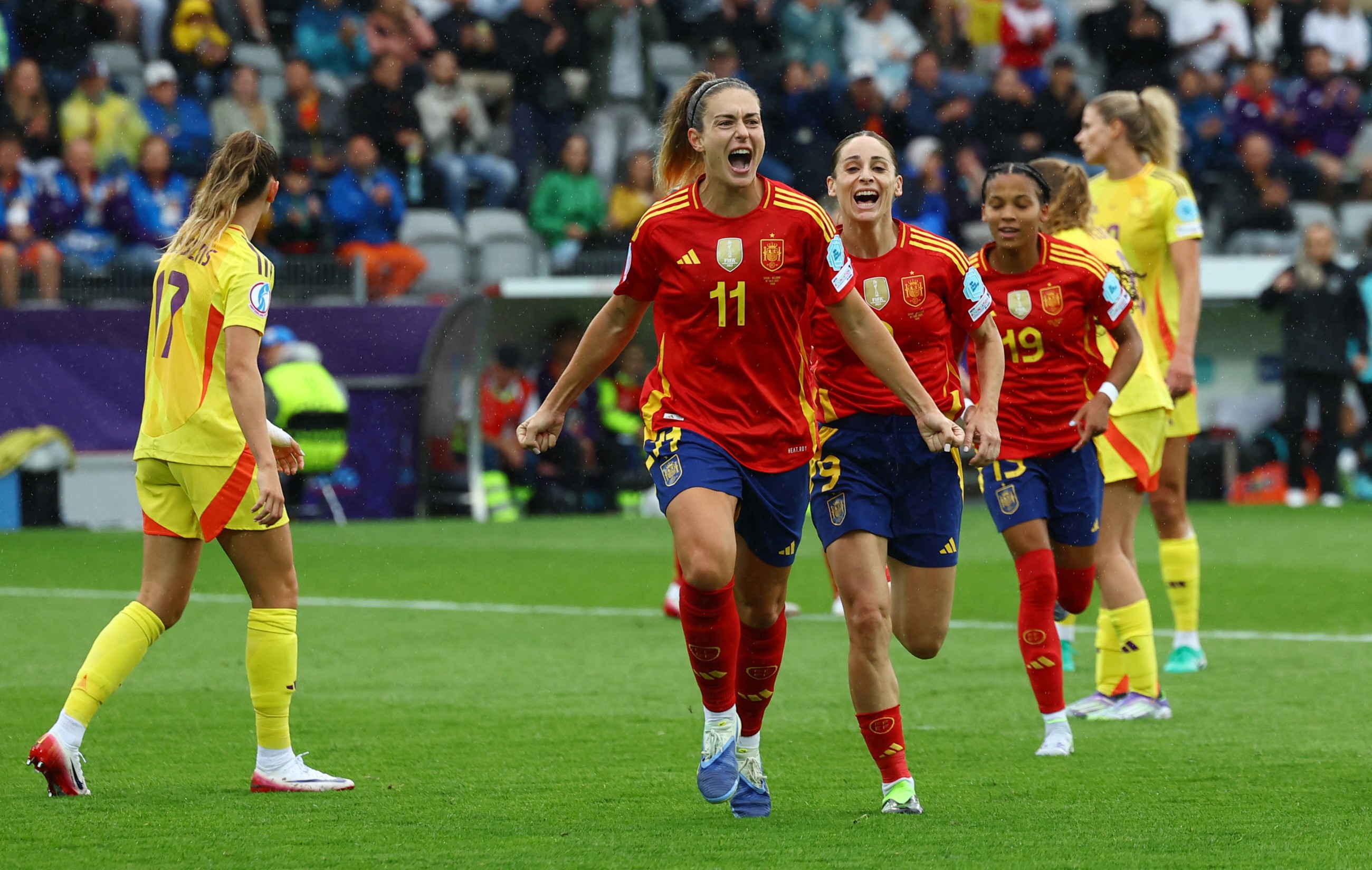 Spain sweep aside Belgium to boost hopes of reaching  quarter-finals