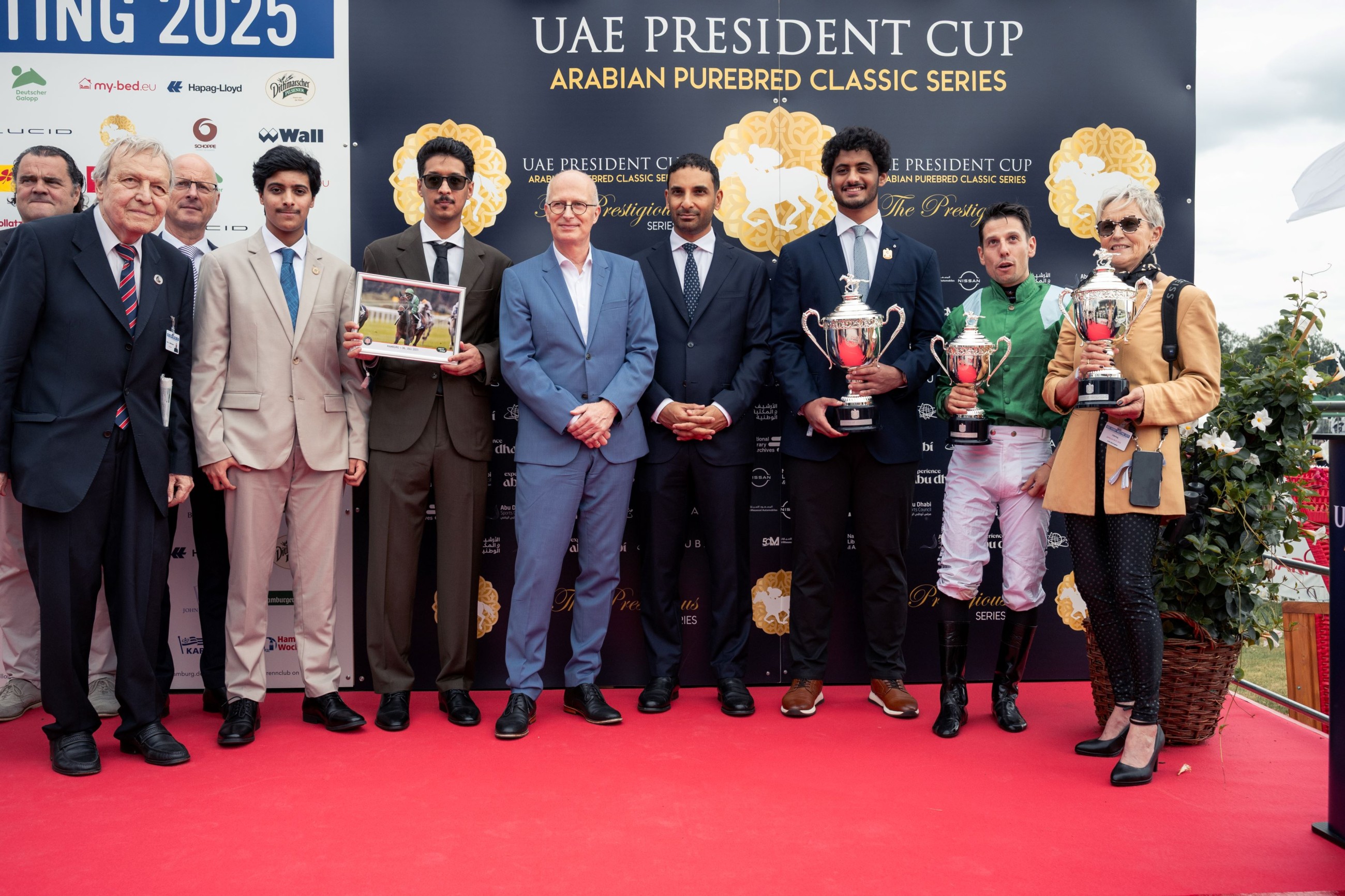 Alalawi’s HM Alchahine triumphs in UAE President’s Cup race in Hamburg