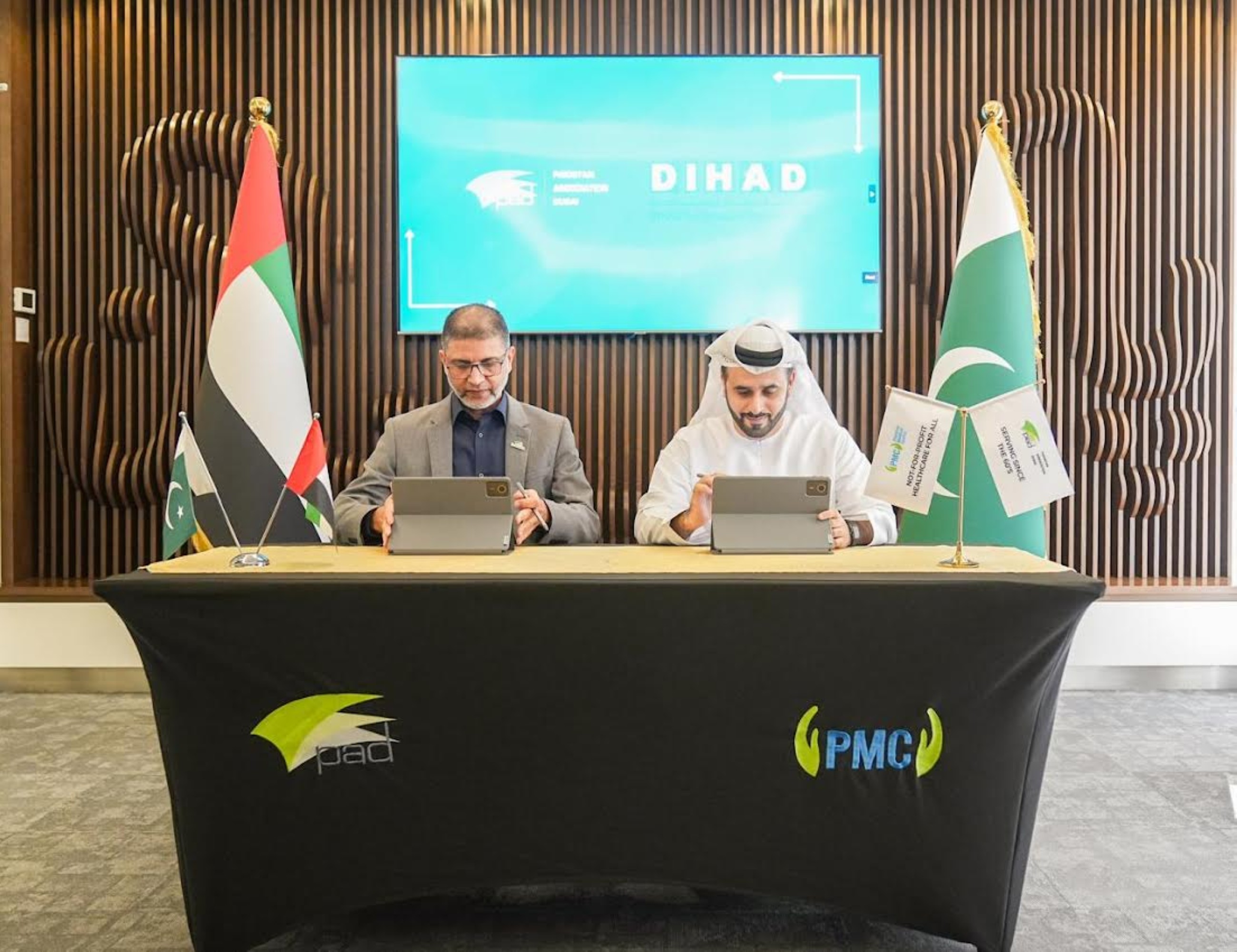 DIHAD ties up with Pakistan Association Dubai
