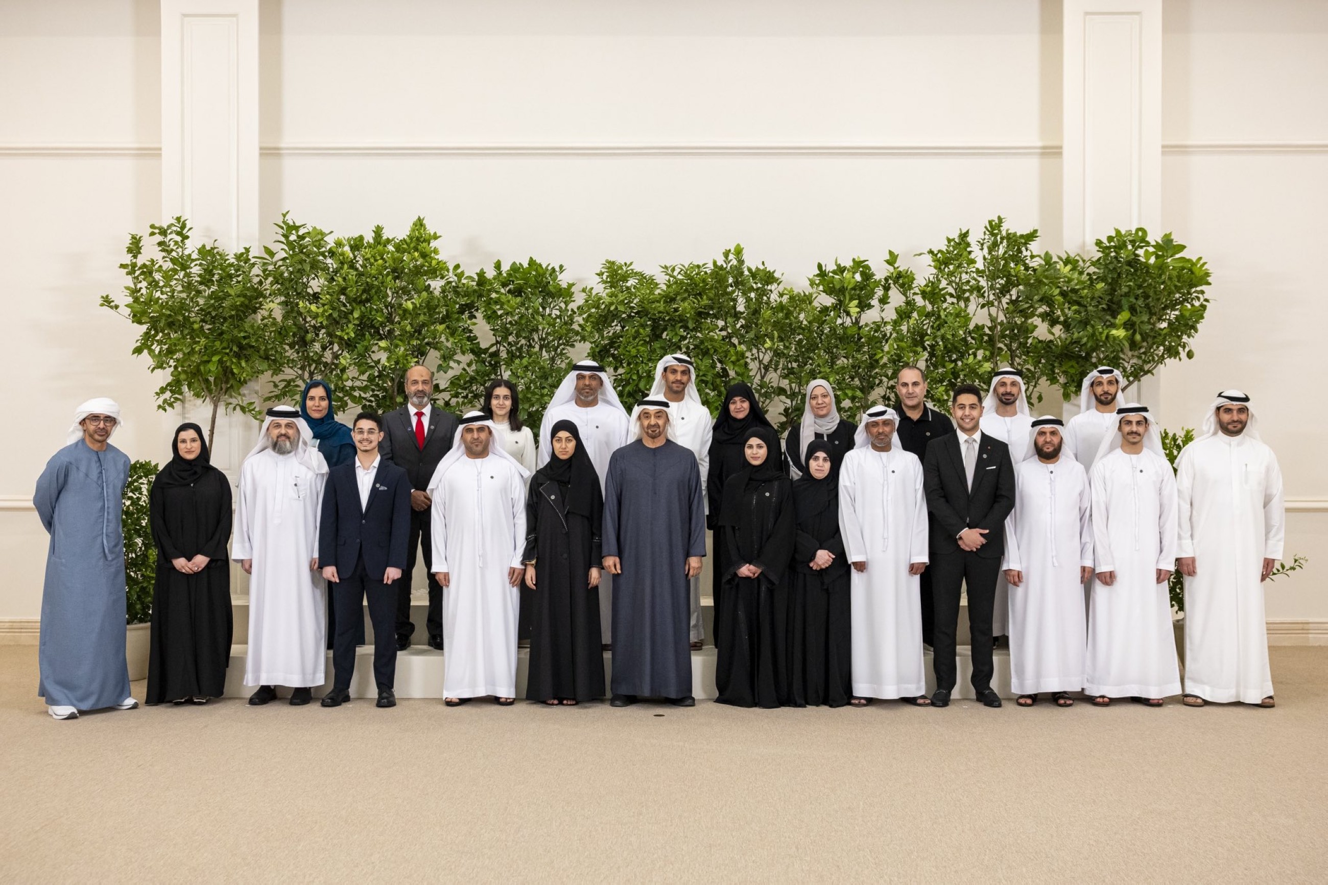 President receives top Grade 12 students, calls them pride of the nation