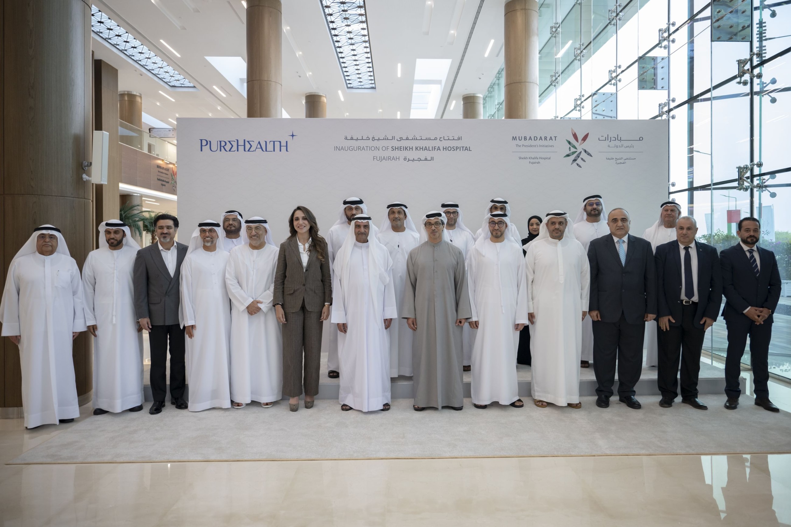 Hamad, Mansour open Sheikh Khalifa Hospital in Fujairah