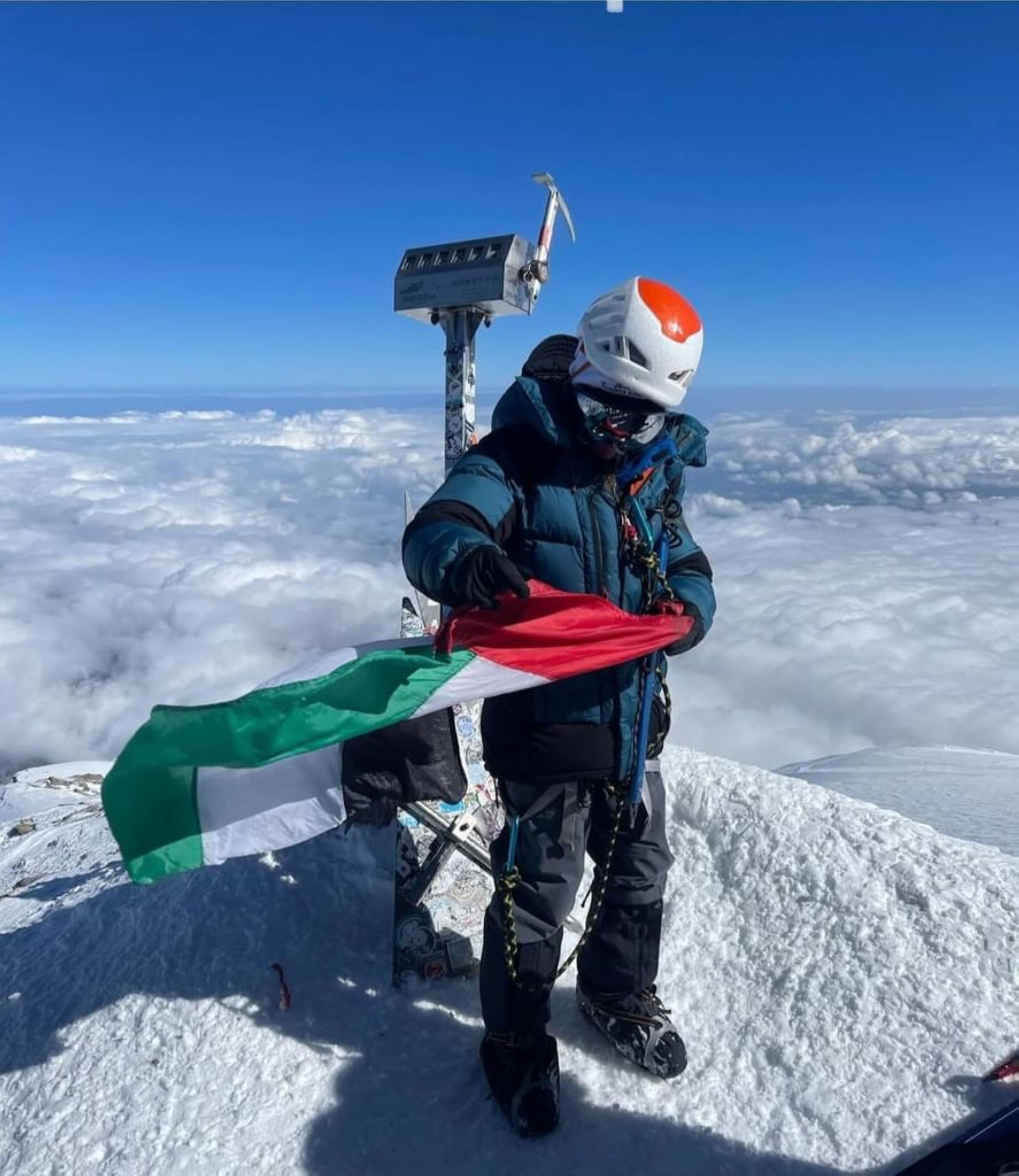 Fatima Al Awadhi, 17, is youngest Emirati to climb Mt Elbrus