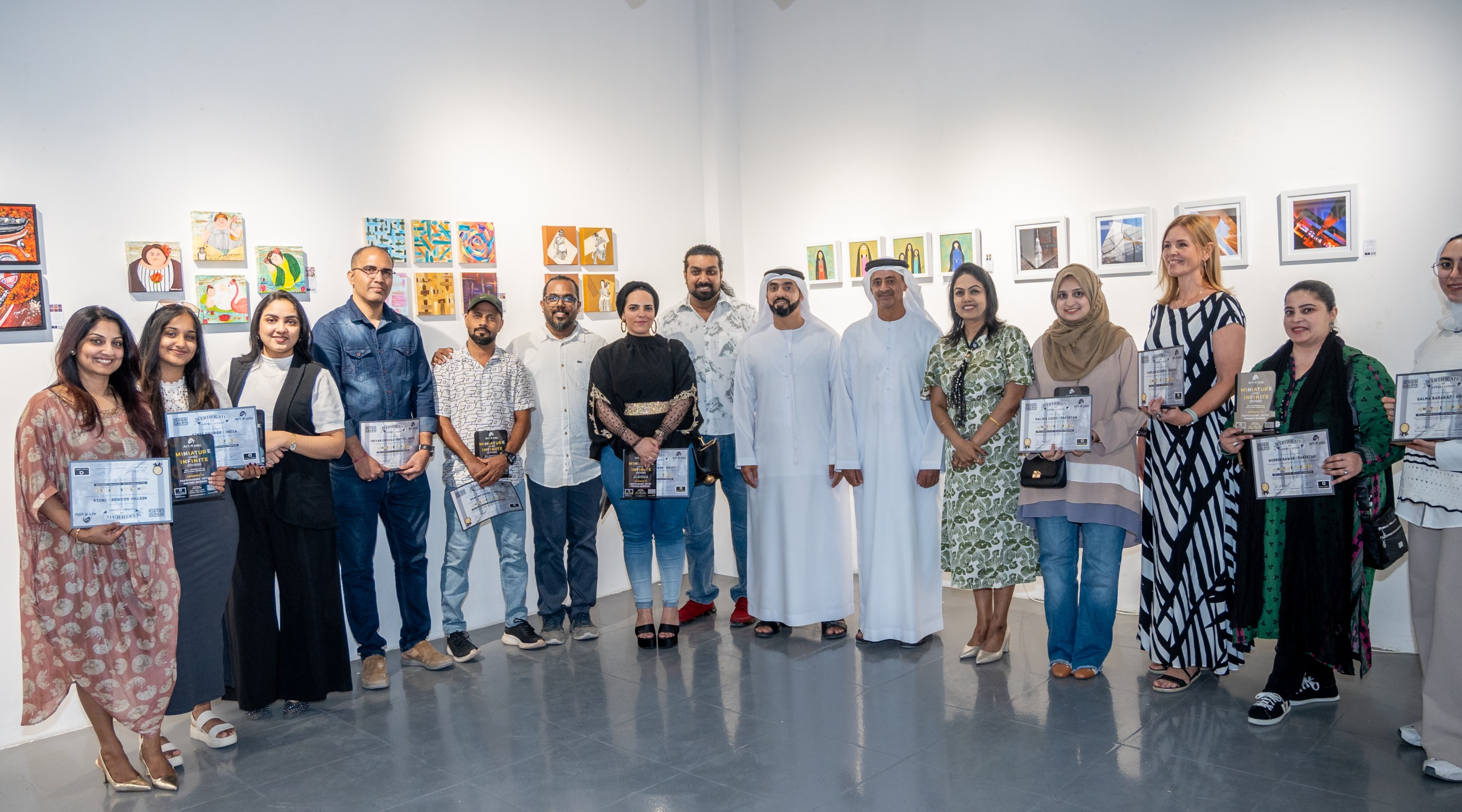 Microscopic lines, narrative vines: Art4you hosts miniature exhibition