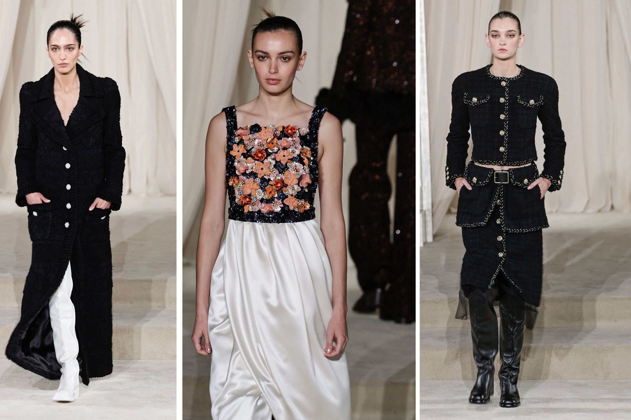 Chanel turned Grand Palais into an intimate salon to unveil its collection