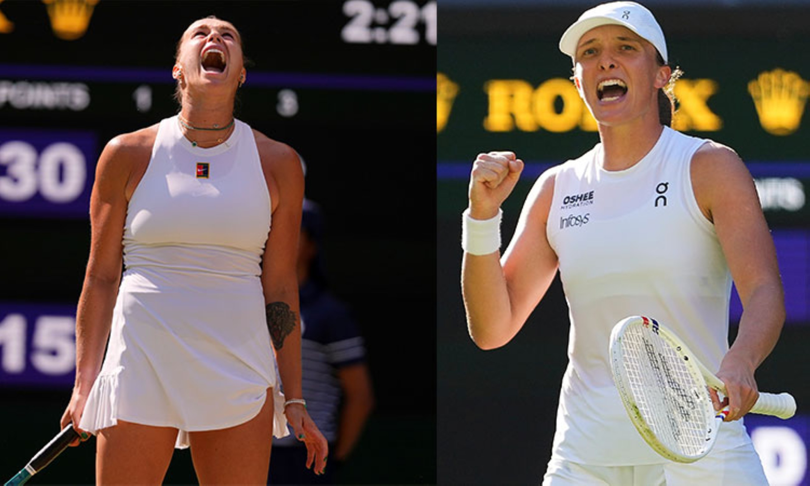 Anisimova outlasts Sabalenka, Swiatek fells Bencic to lock in Wimbledon final