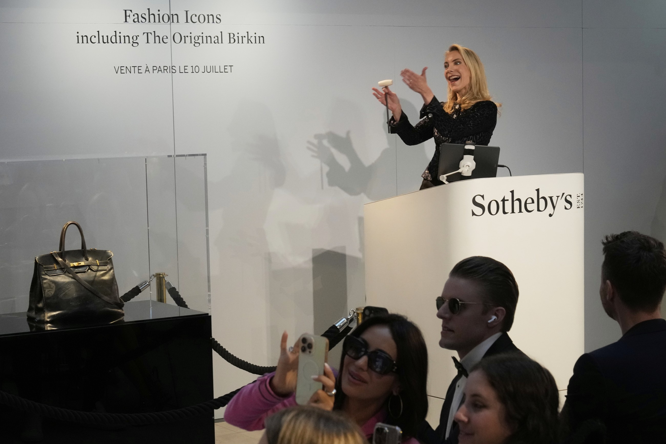 Original Birkin bag sells at auction for record $10 million
