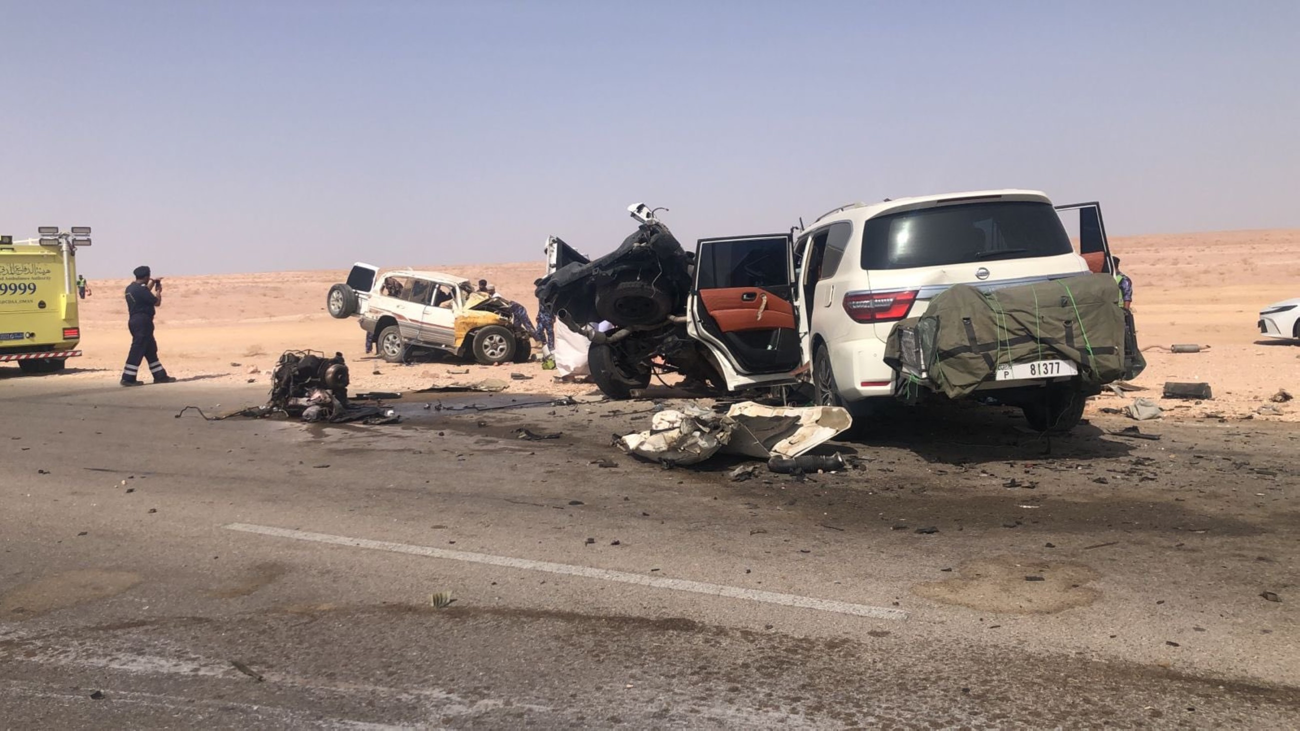 3 Emiratis killed, 9 injured in Oman road accident involving children