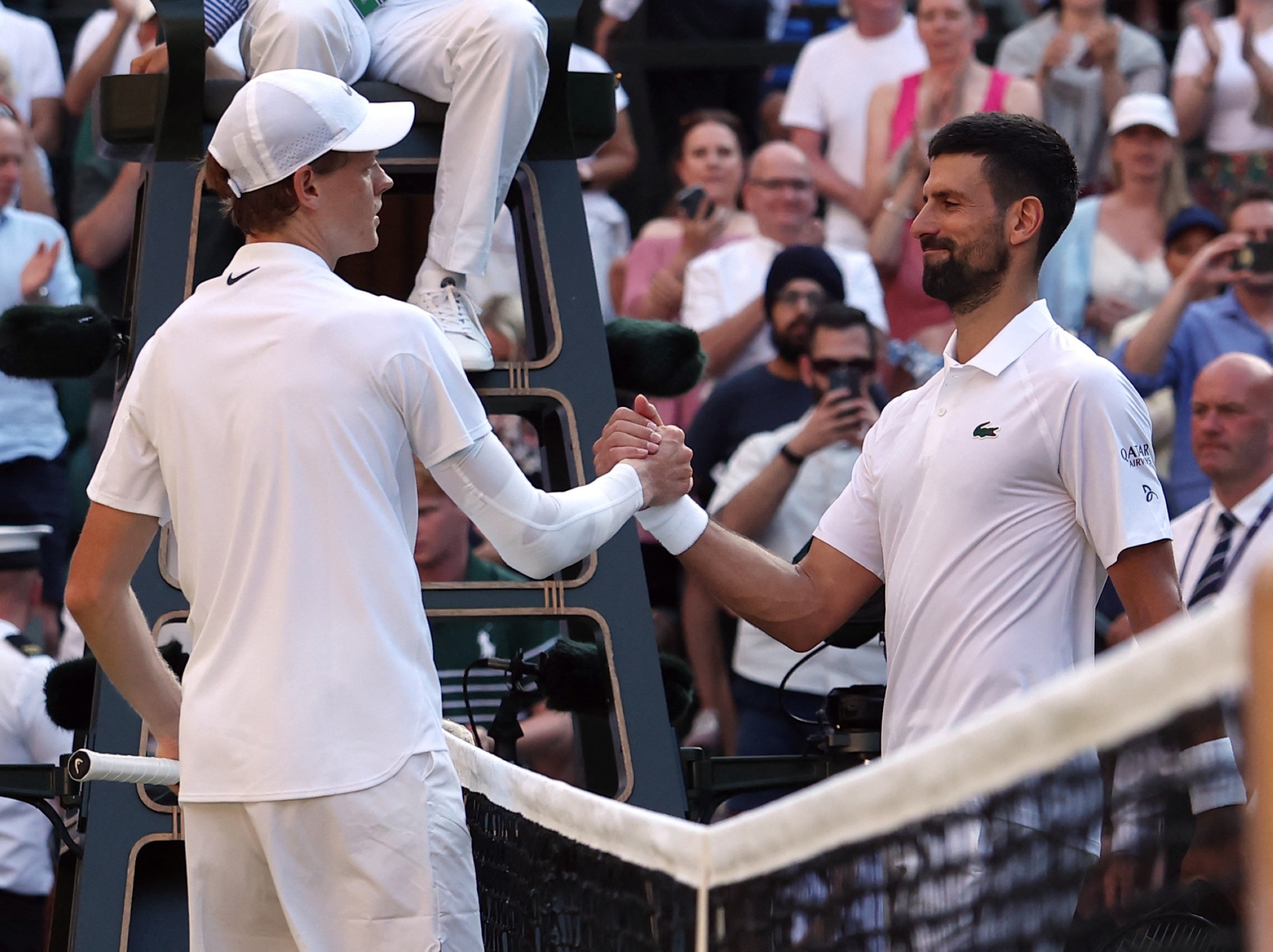 Sinner demolishes Djokovic to set up Wimbledon final showdown with Alcaraz