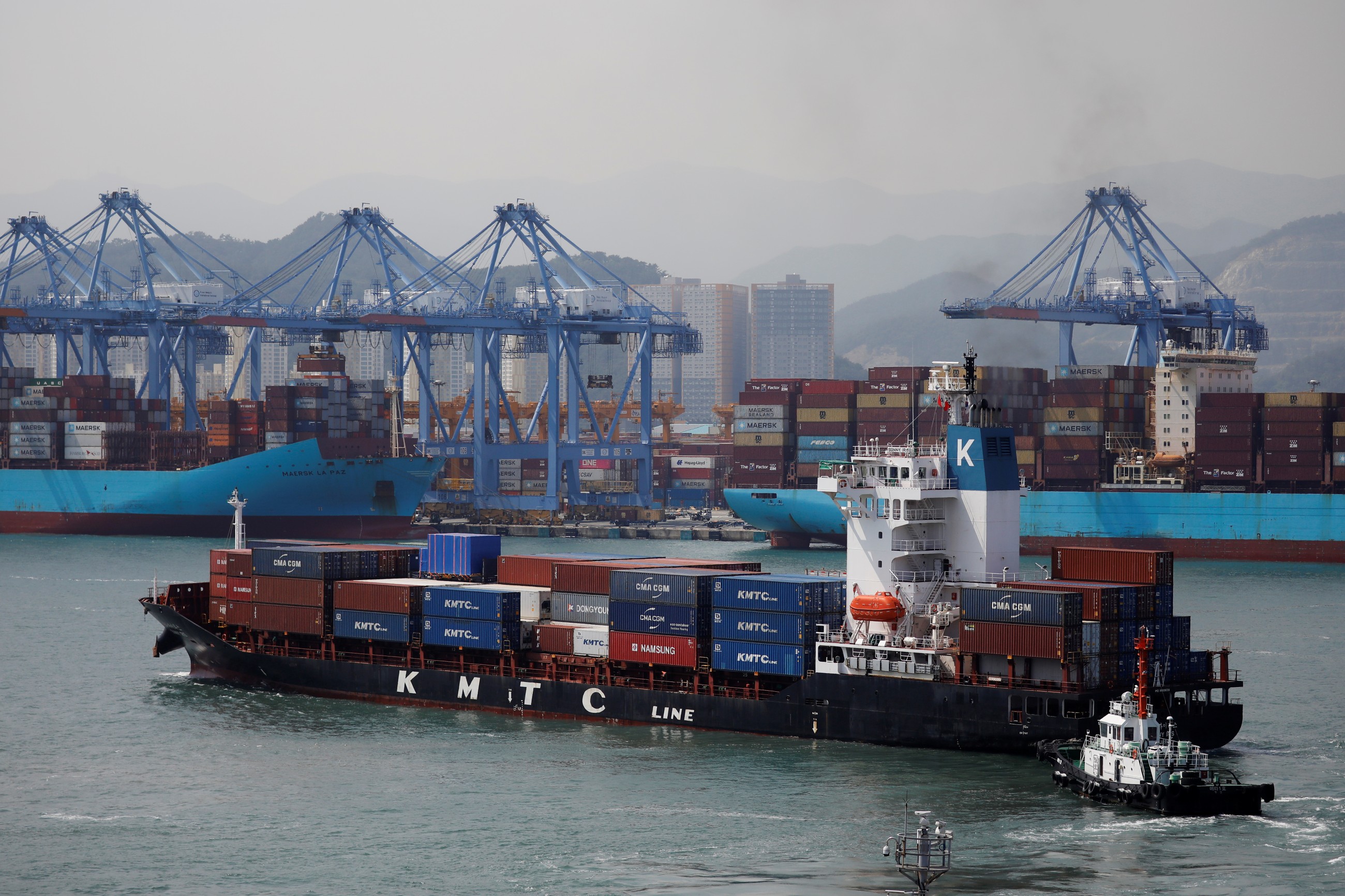 Korea’s exports up 9.5 per cent during the first 10 days of July
