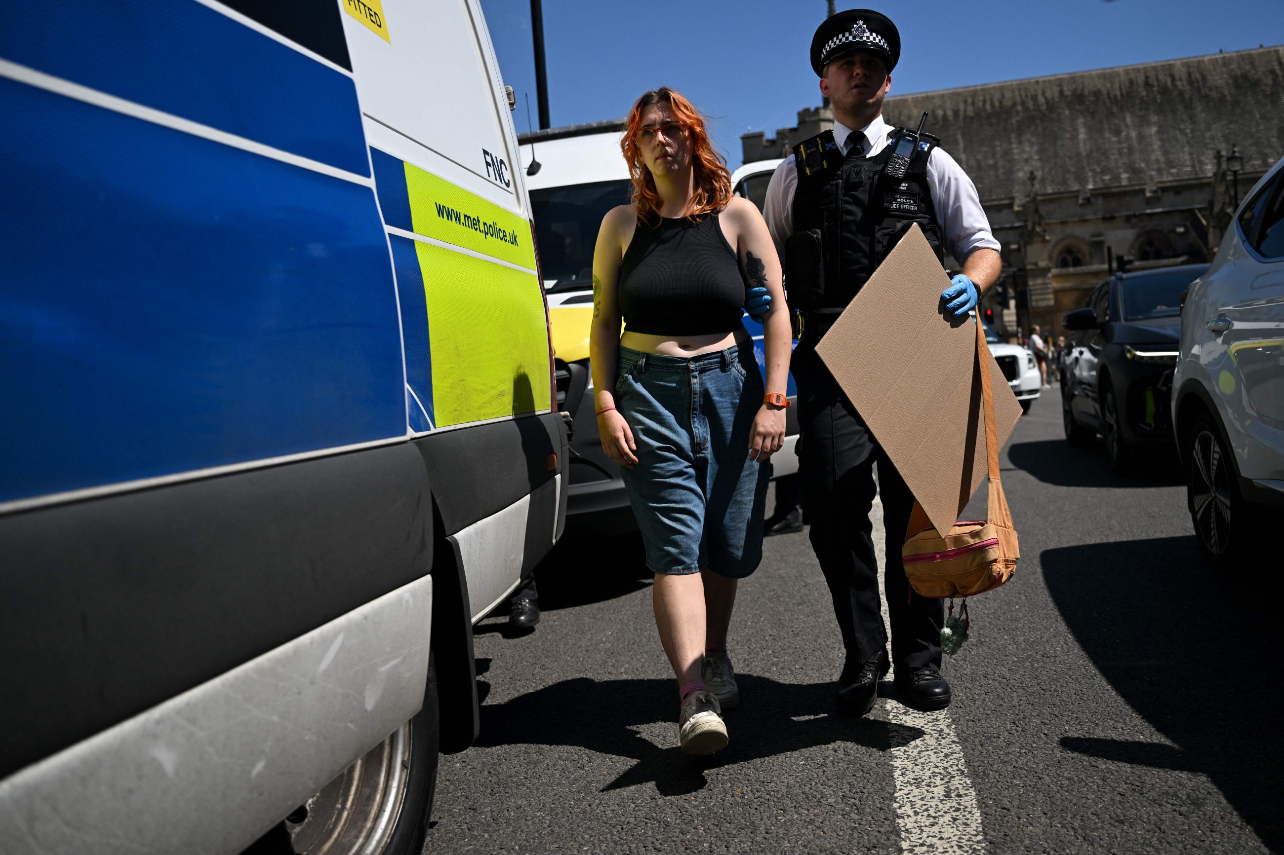 British police arrest scores more Palestine Action group supporters