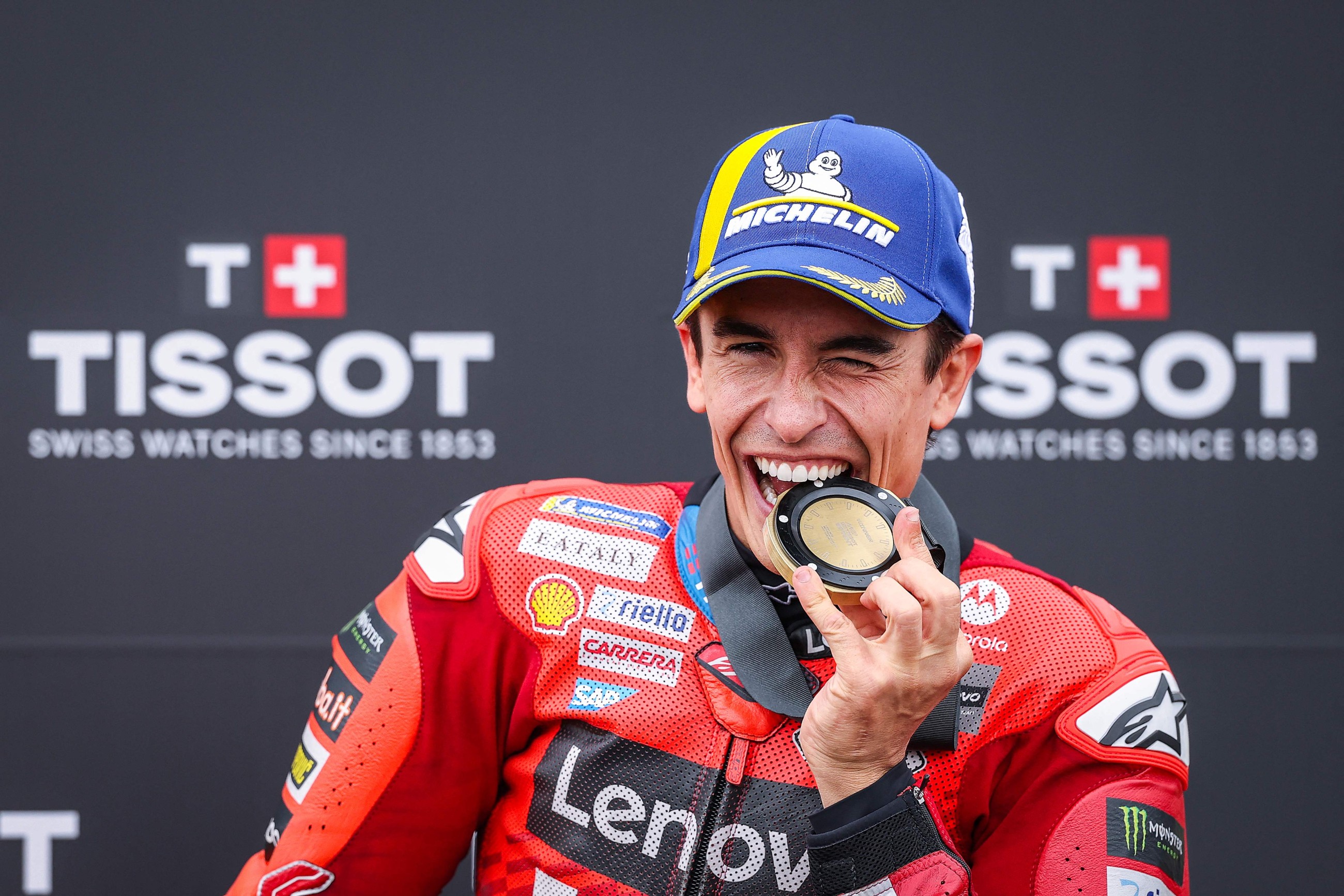 Marquez battles back to win German MotoGP sprint