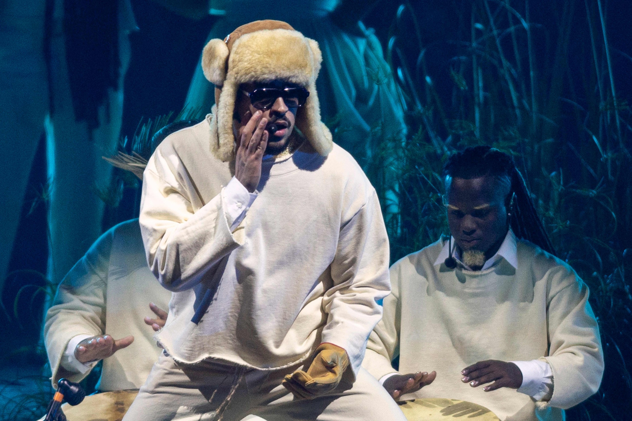 'A legend': Bad Bunny brings Puerto Rican pride to epic show