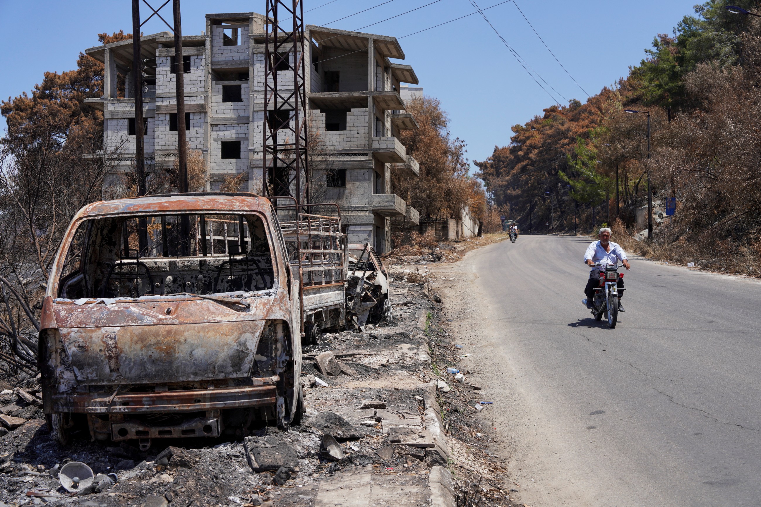 Syria’s massive wildfires brought under control after 10 days