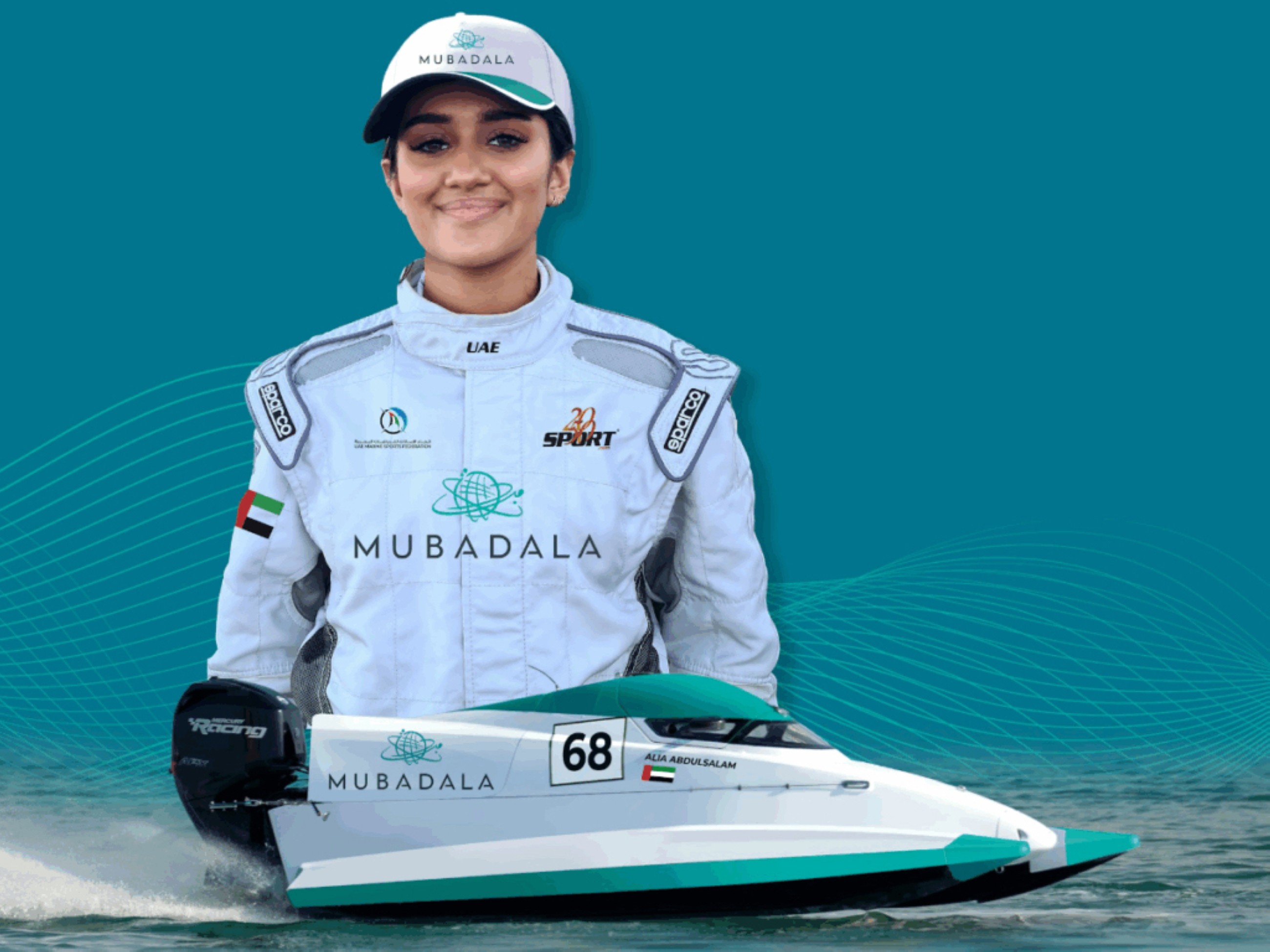 Meet Aliya Fairouz, the first Arab woman to compete in Formula 4 powerboat racing
