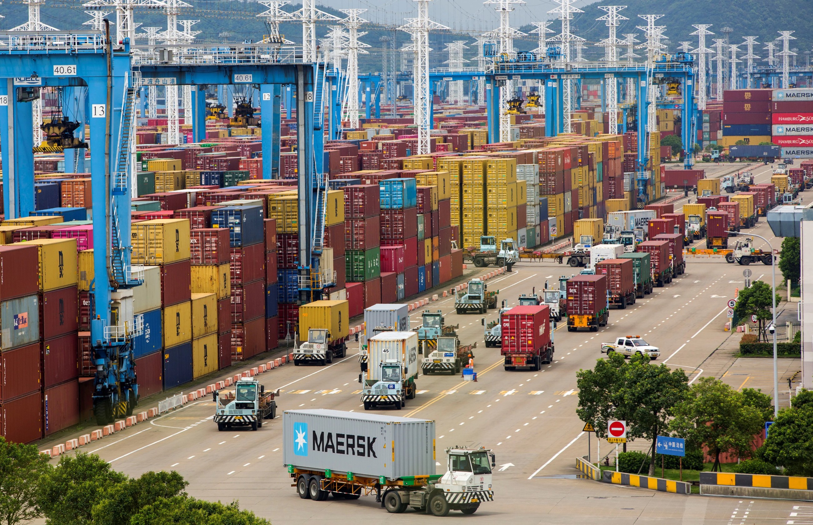 China’s trade surplus grew to $114.7 billion last month