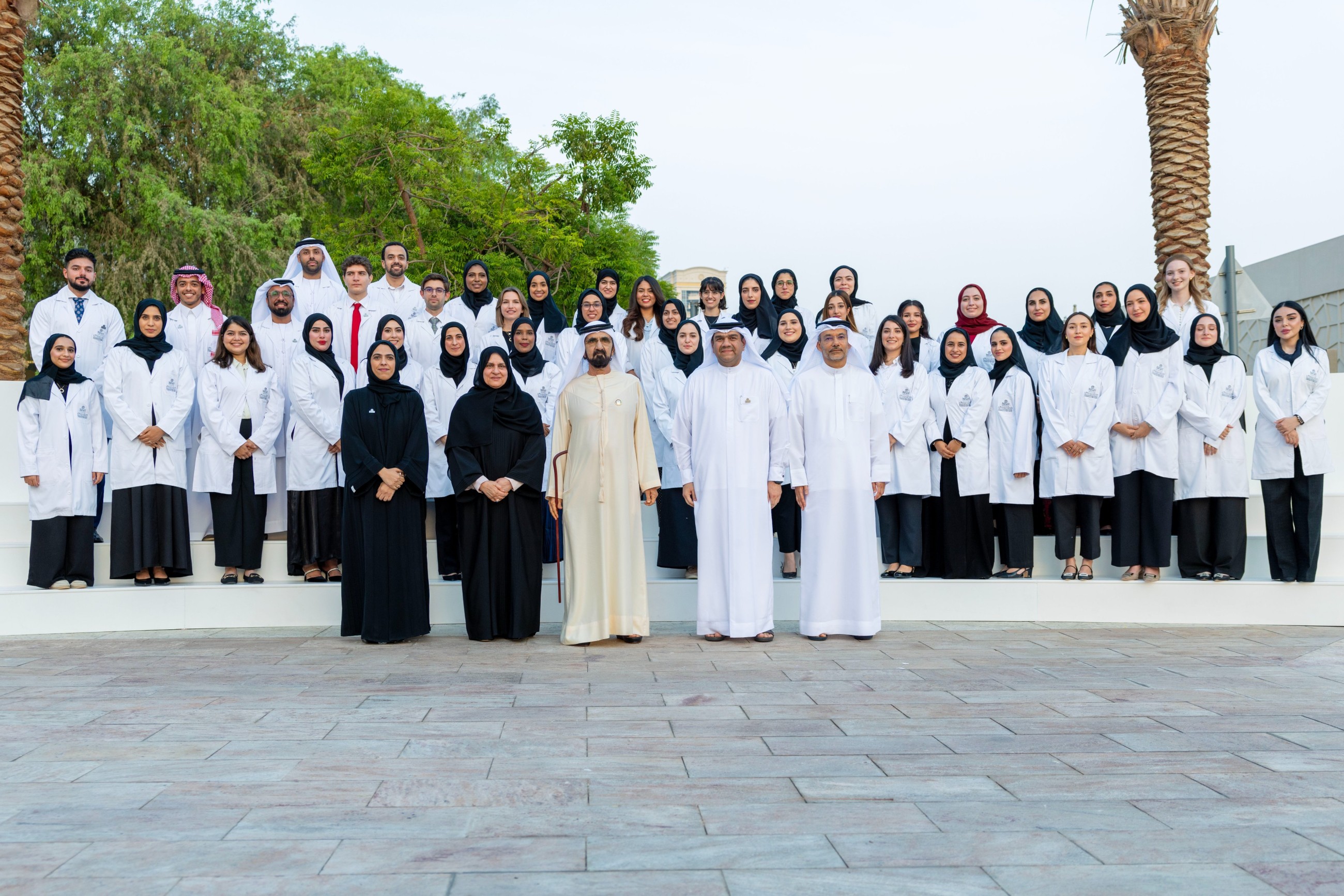 Sheikh Mohammed meets top-performing medical graduates of MBRU in Dubai