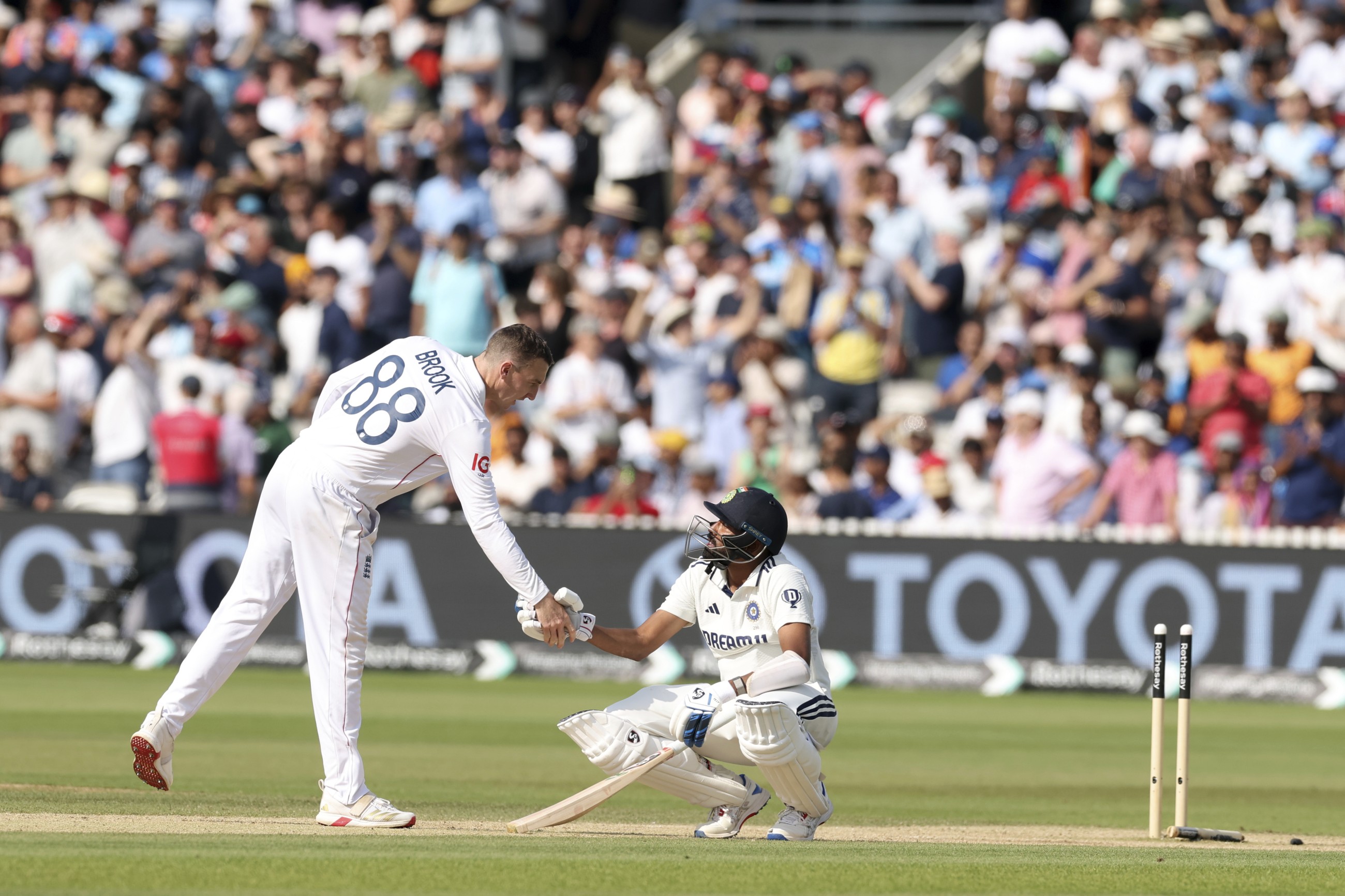 England's thrilling 22-run victory over India at Lord's seals 2-1 Test series lead