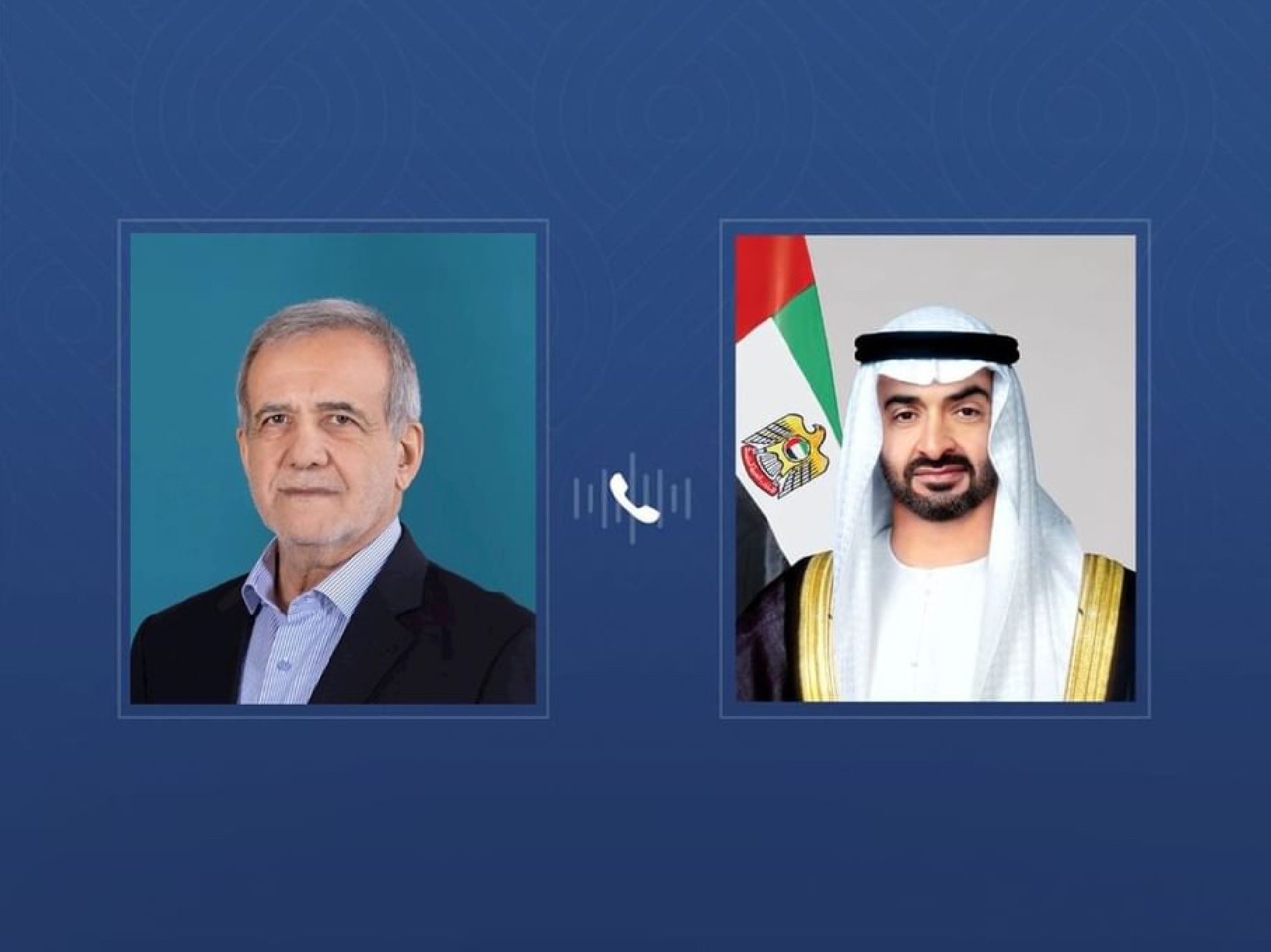 UAE, Iranian Presidents discuss bilateral relations, regional developments