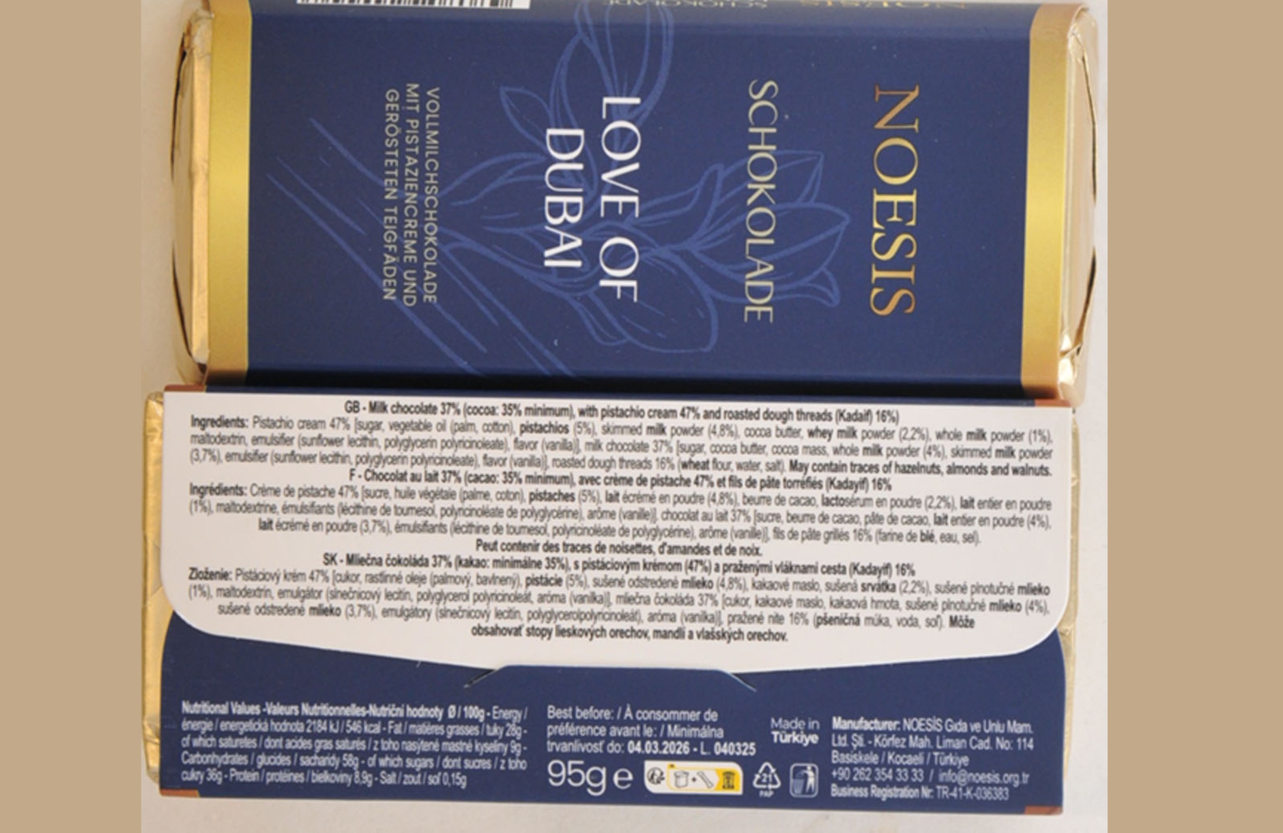 Urgent ‘do not eat’ warning issued as viral Dubai-style chocolate bar recalled in UK