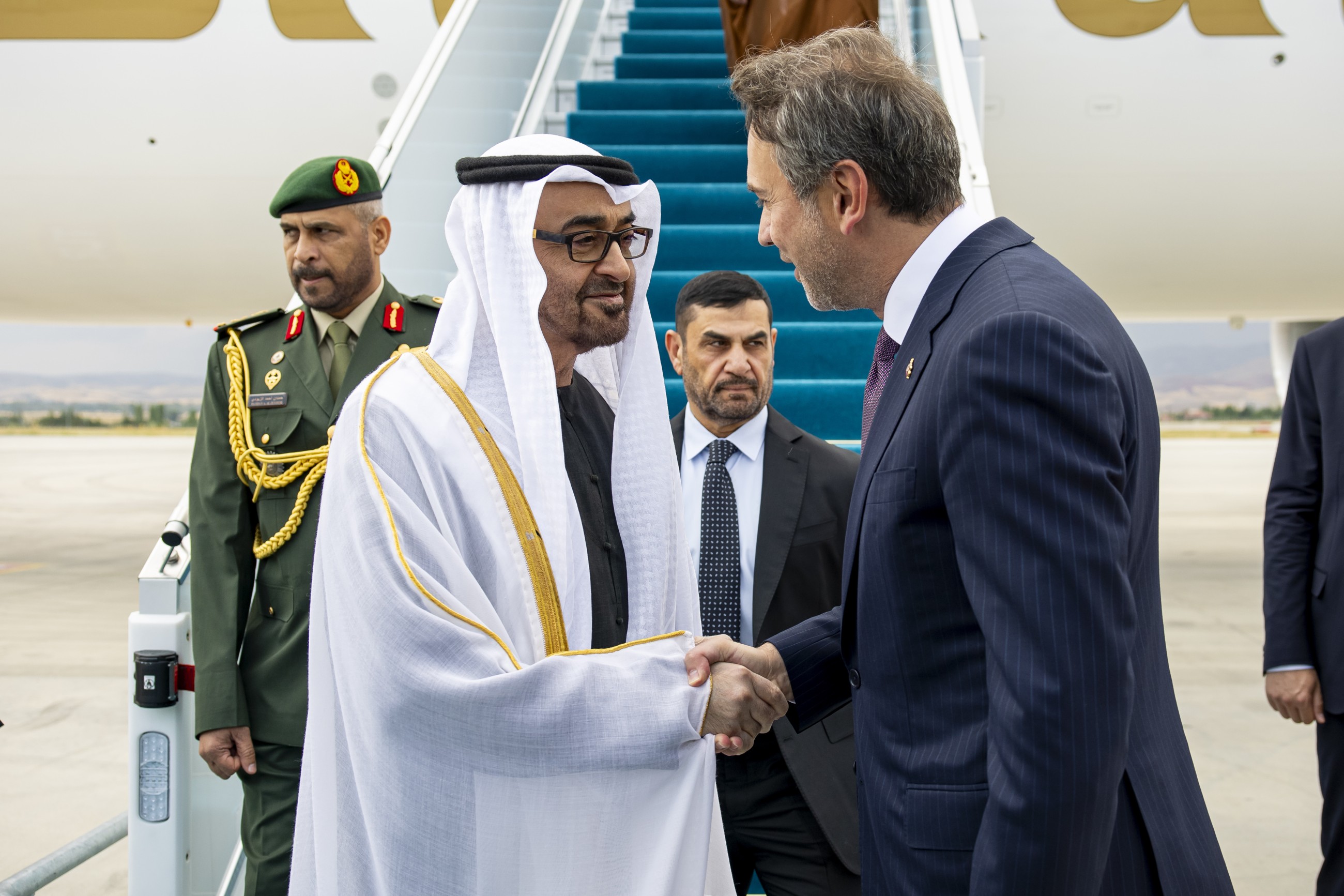 UAE President arrives in Turkey on state visit