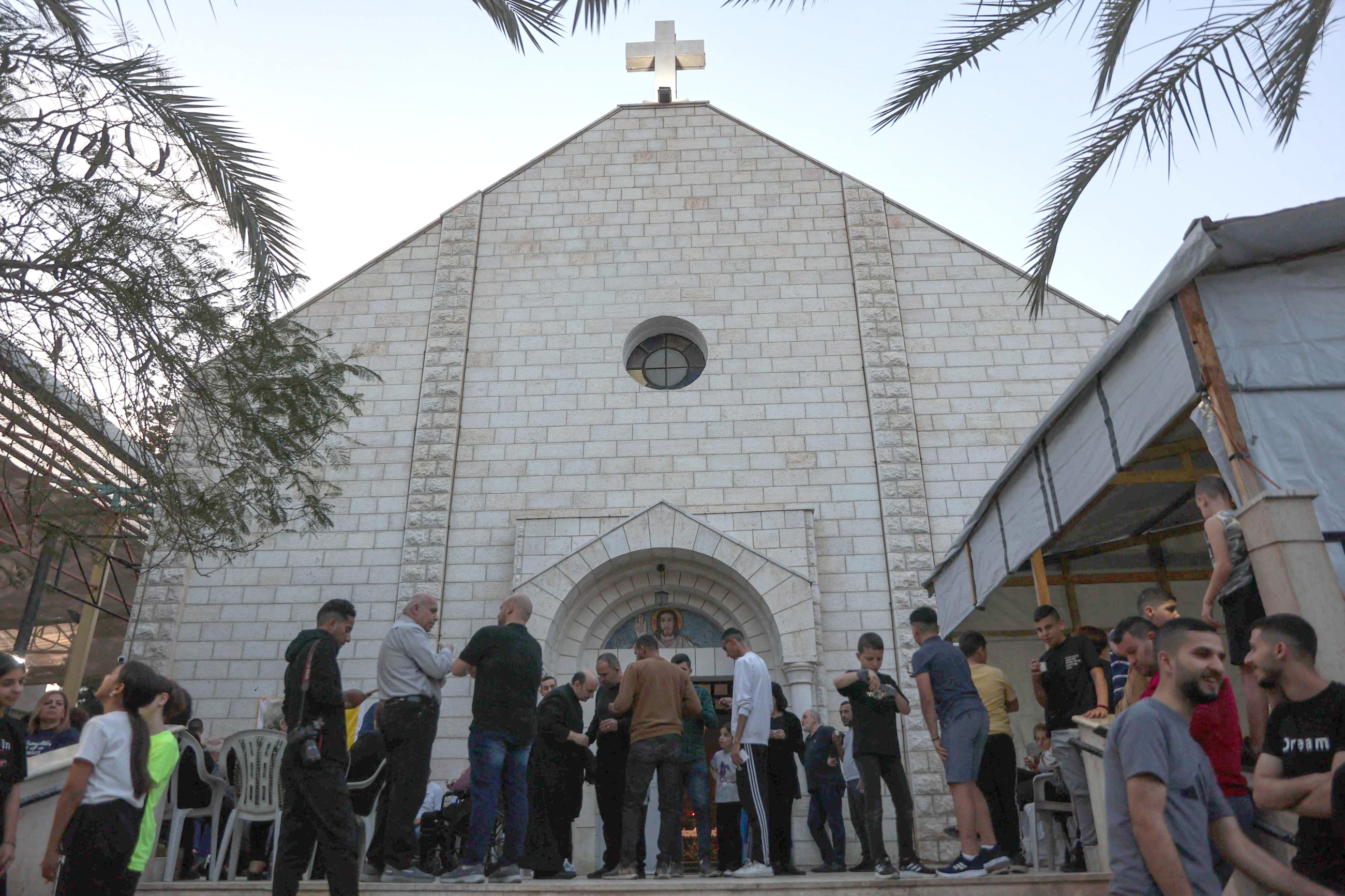 Strike on Gaza Catholic church kills two, injures several