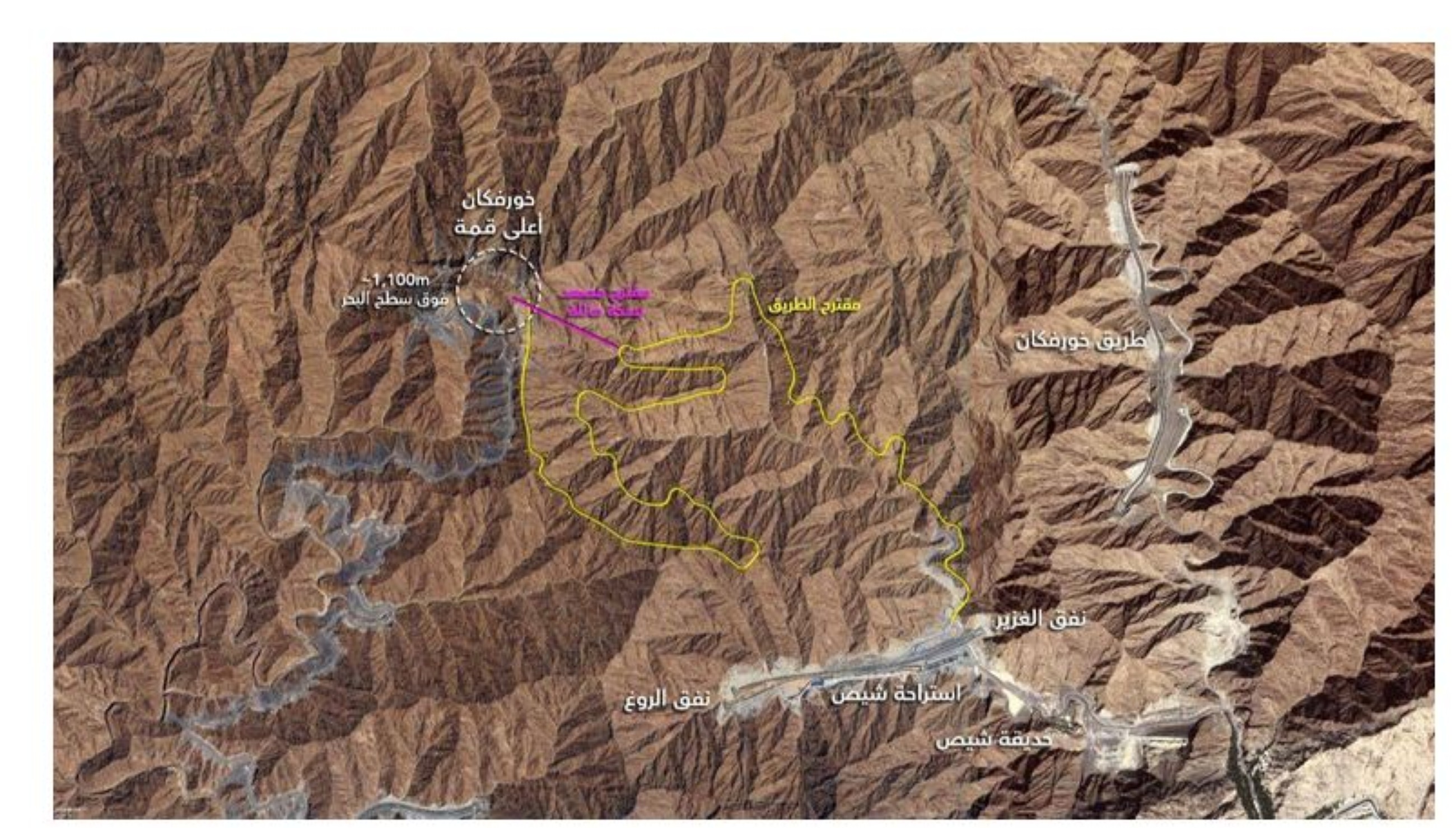 Sharjah Ruler announces tree-lined mountain road with homes, waterways in Khorfakkan