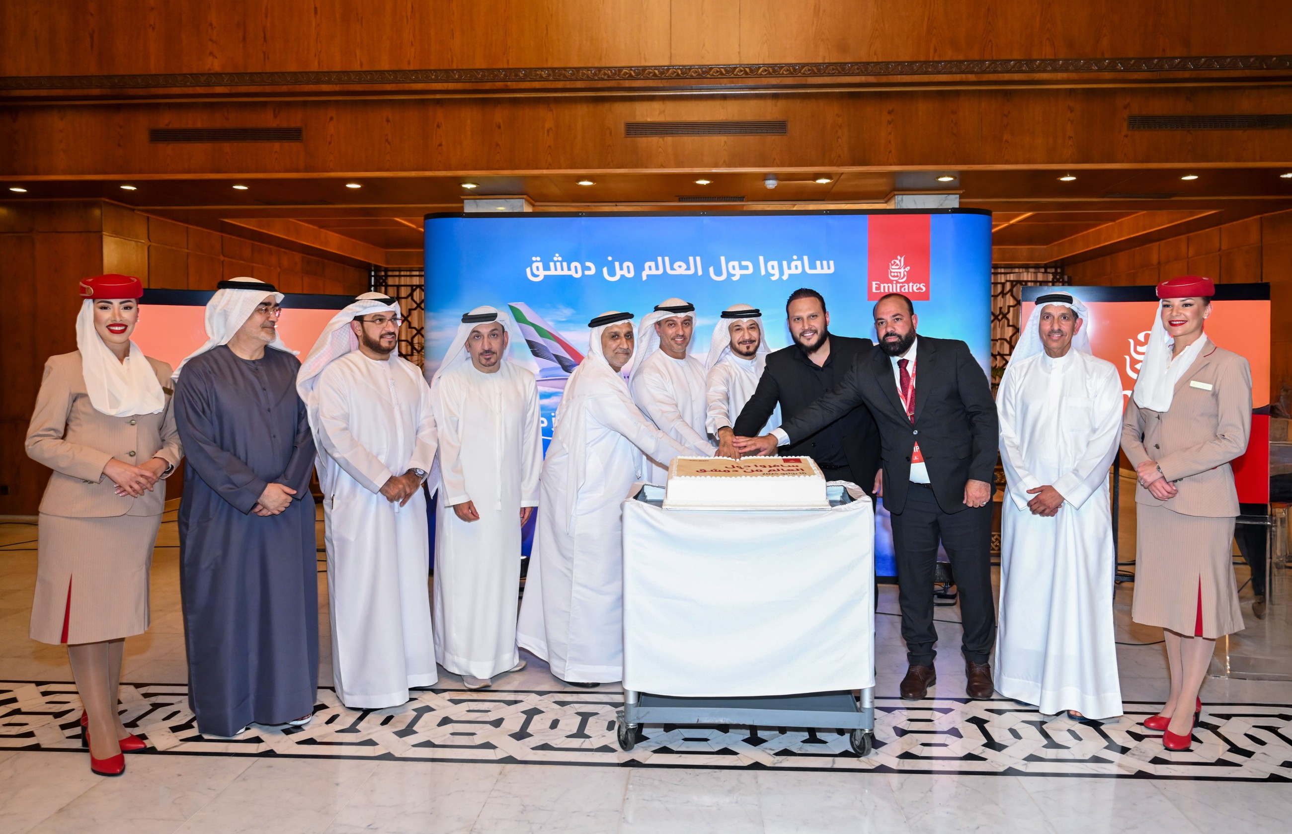 Emirates officially resumes flights to Damascus