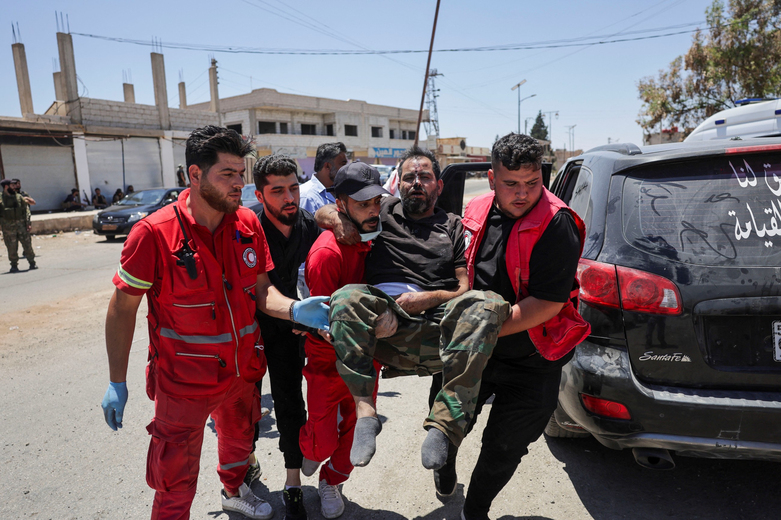 Syria tribes clash with Druze fighters near Sweida