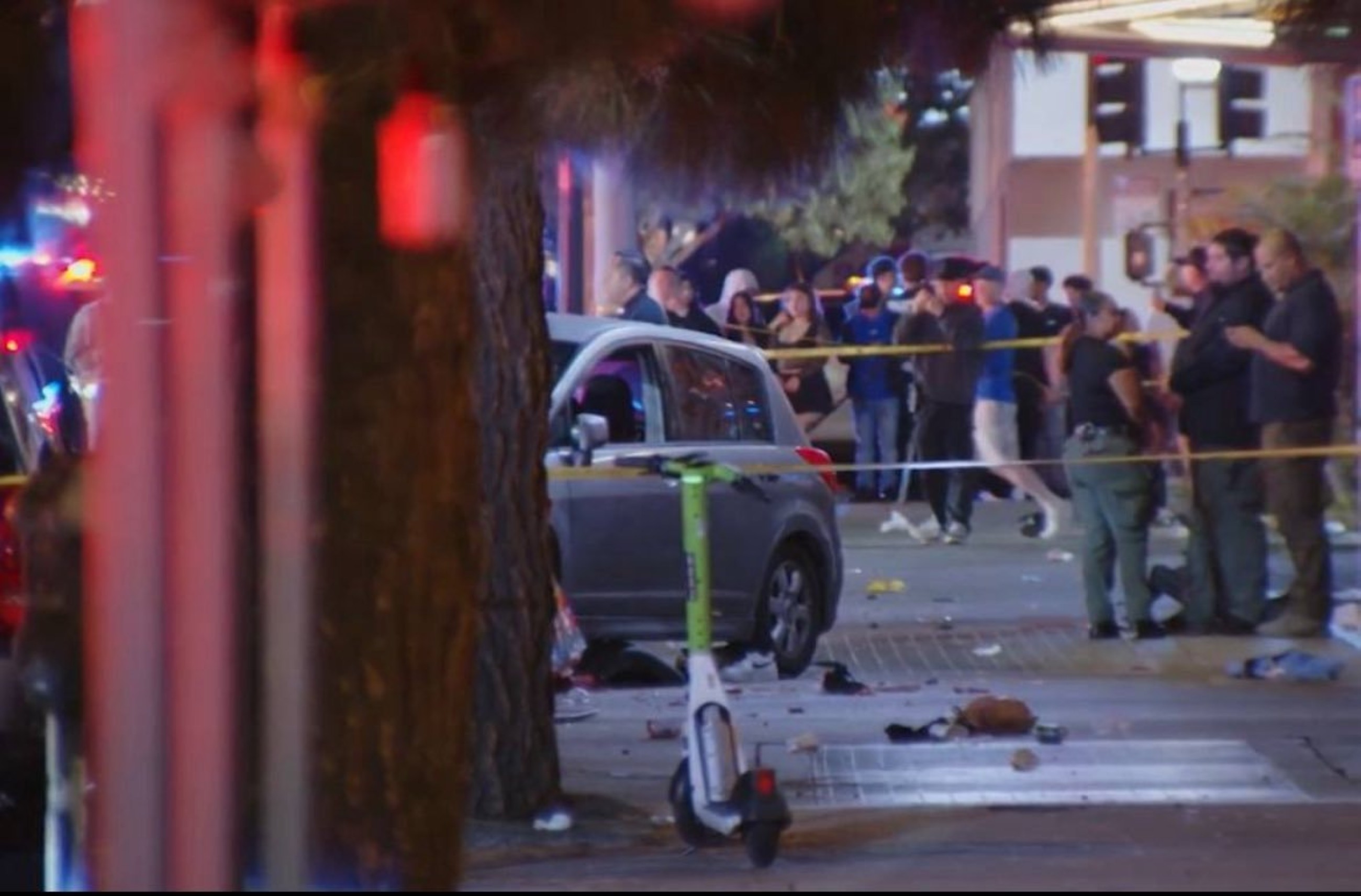 30 injured as vehicle drives into Hollywood crowd