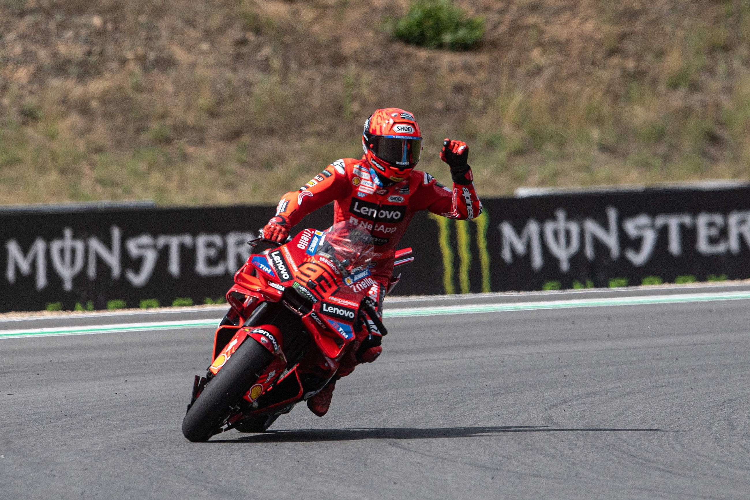 Ducati’s Marquez wins Czech GP sprint after penalty scare