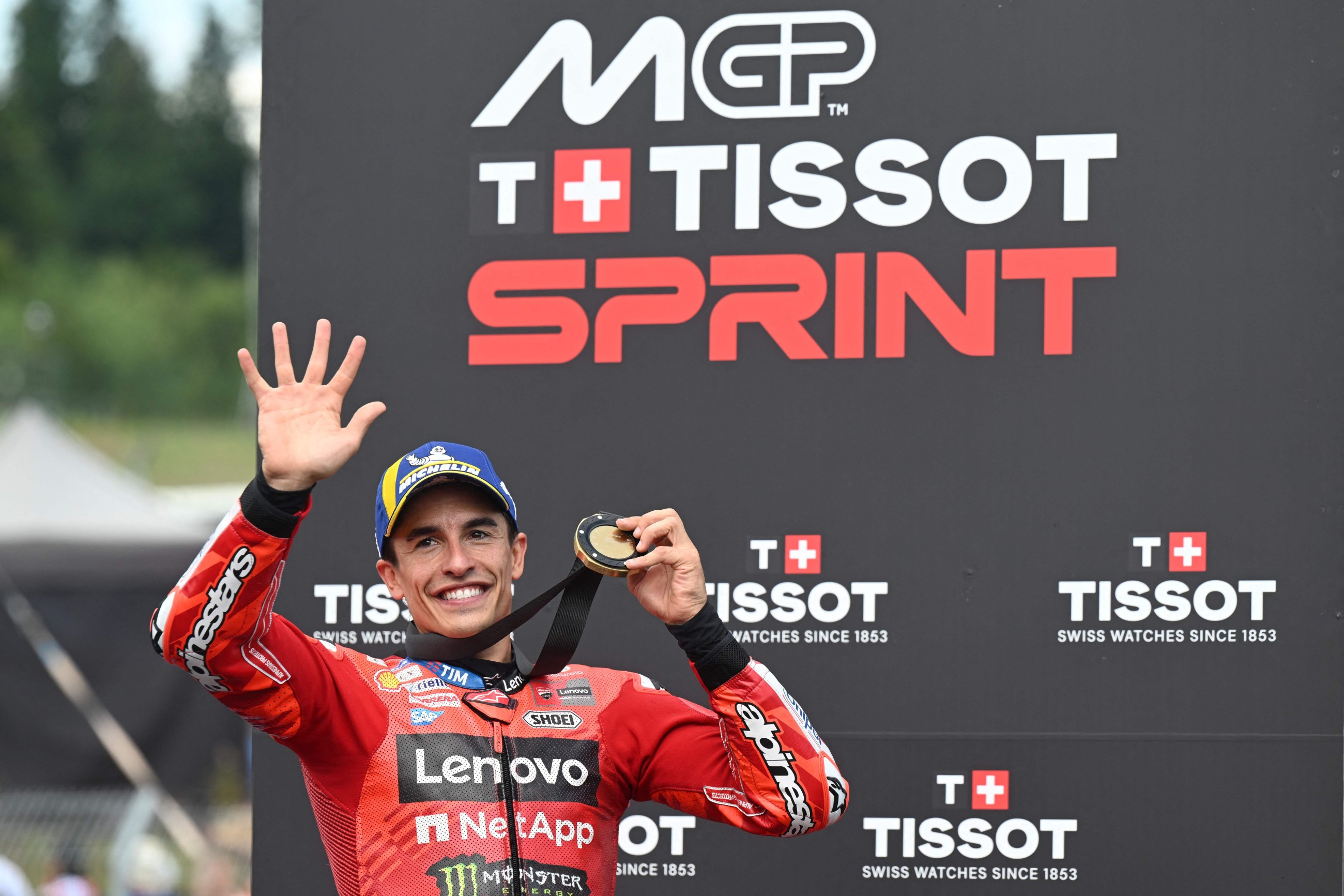 Ducati’s Marquez wins Czech GP sprint after penalty scare