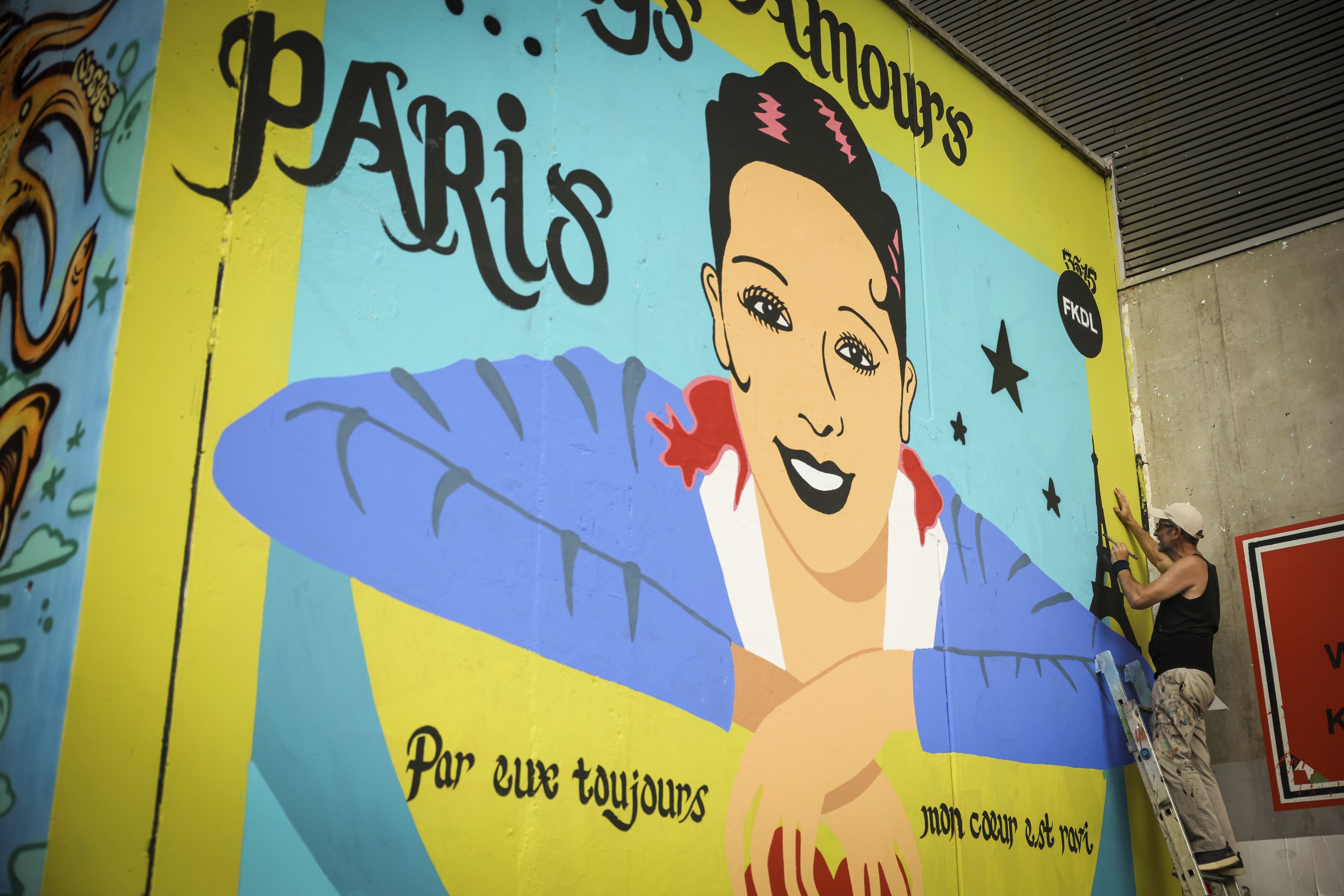 Paris unveils mural of Josephine Baker to honour her legacy
