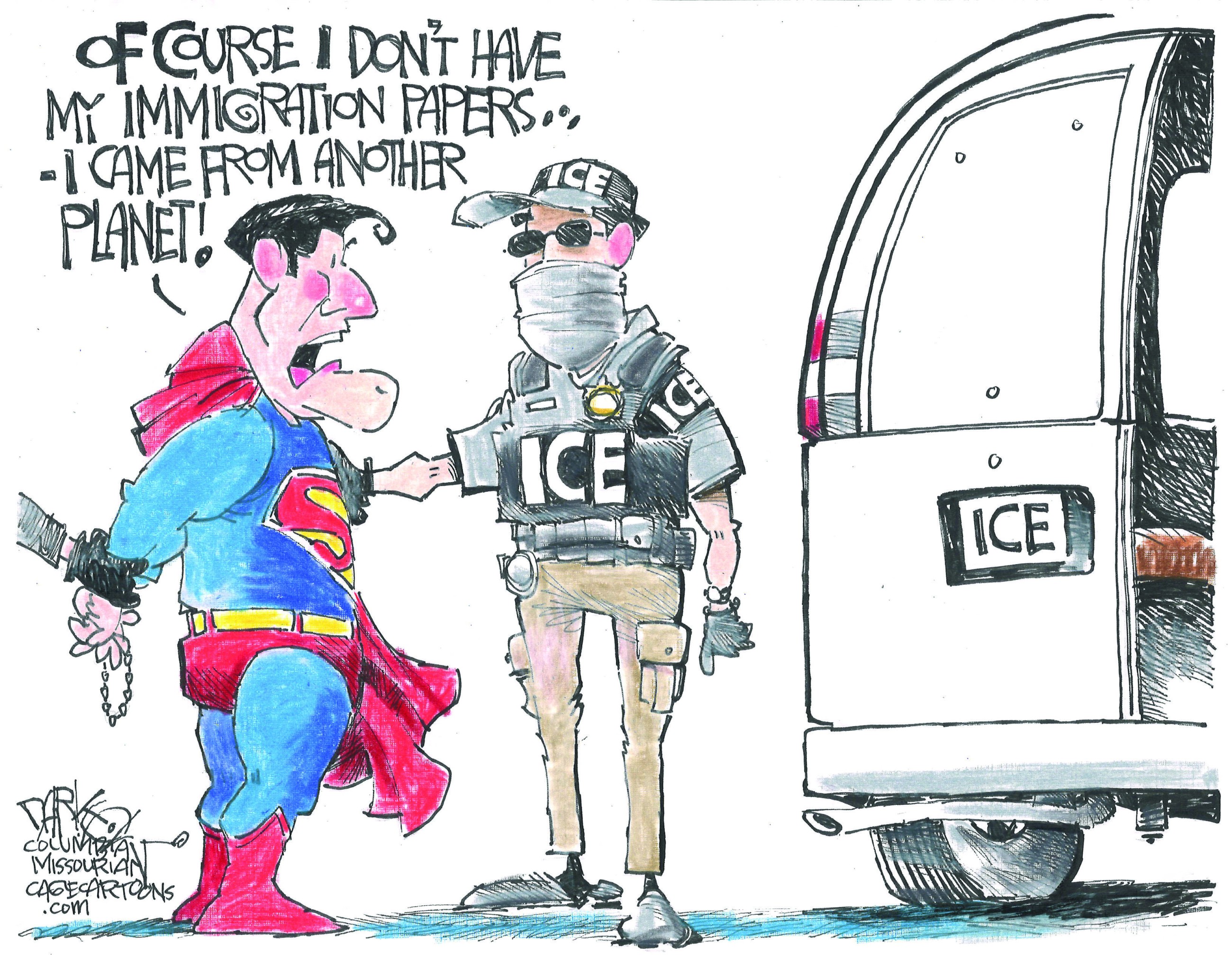 Superman isn't safe